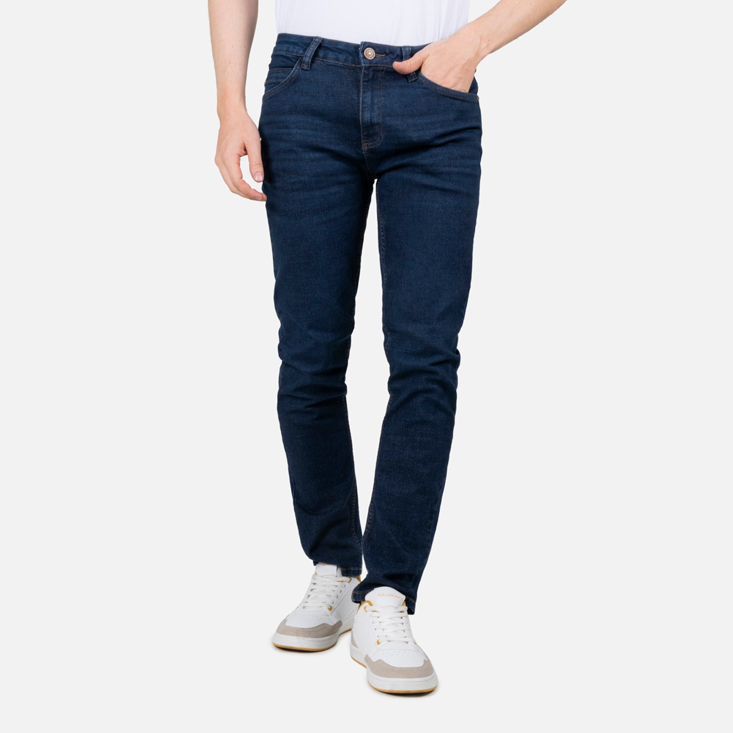 JEAN 5 BOLSILLOS COLOR AZUL OSCURO