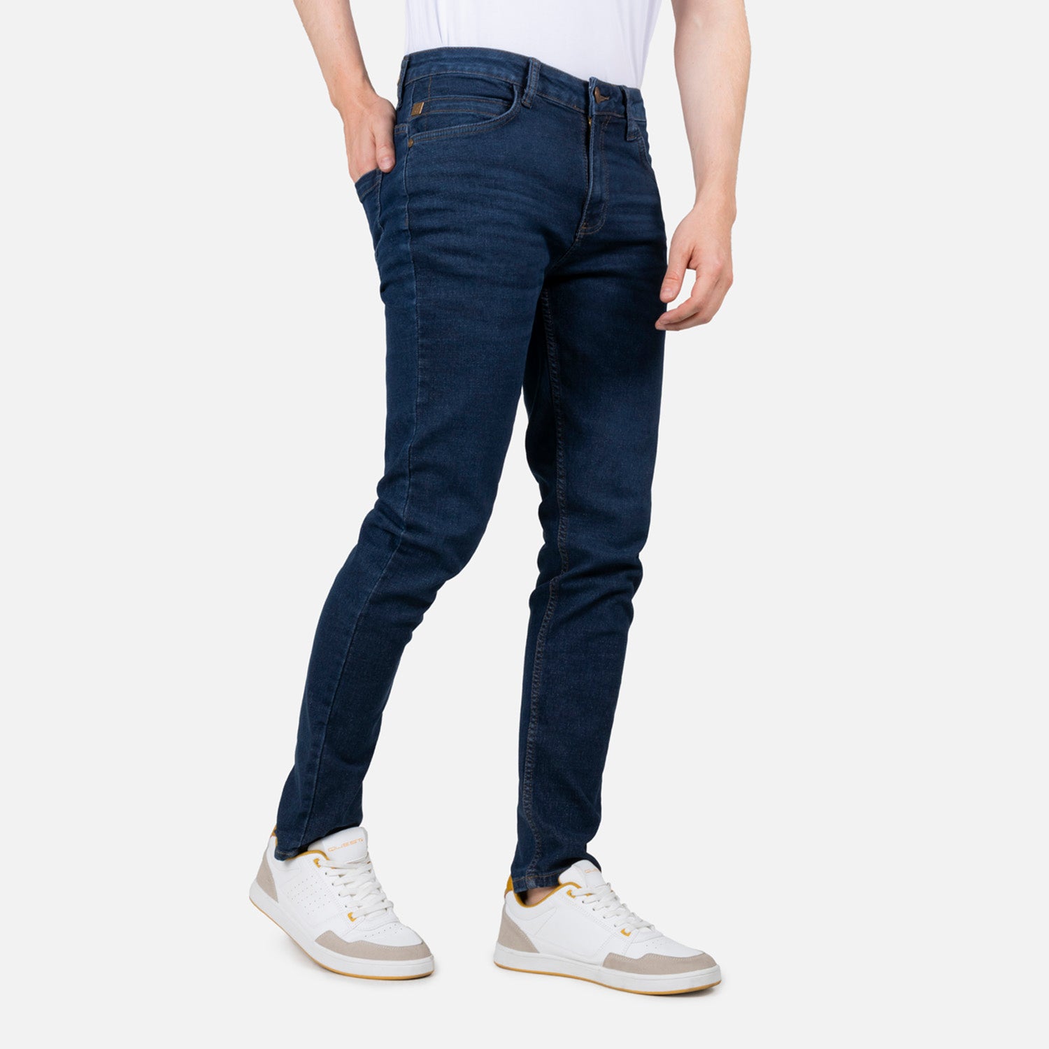 JEAN 5 BOLSILLOS COLOR AZUL OSCURO