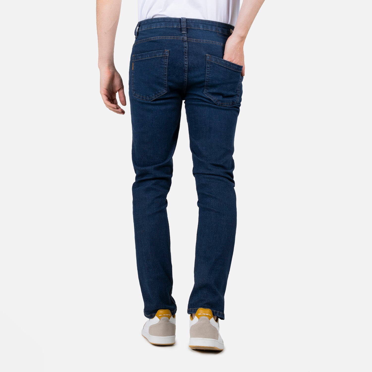 JEAN 5 BOLSILLOS COLOR AZUL OSCURO