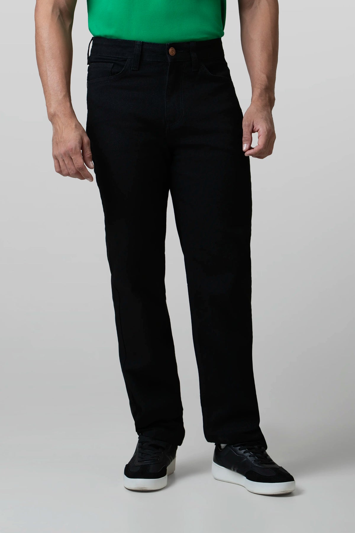 JEAN 5 BOLSILLOS COLOR NEGRO