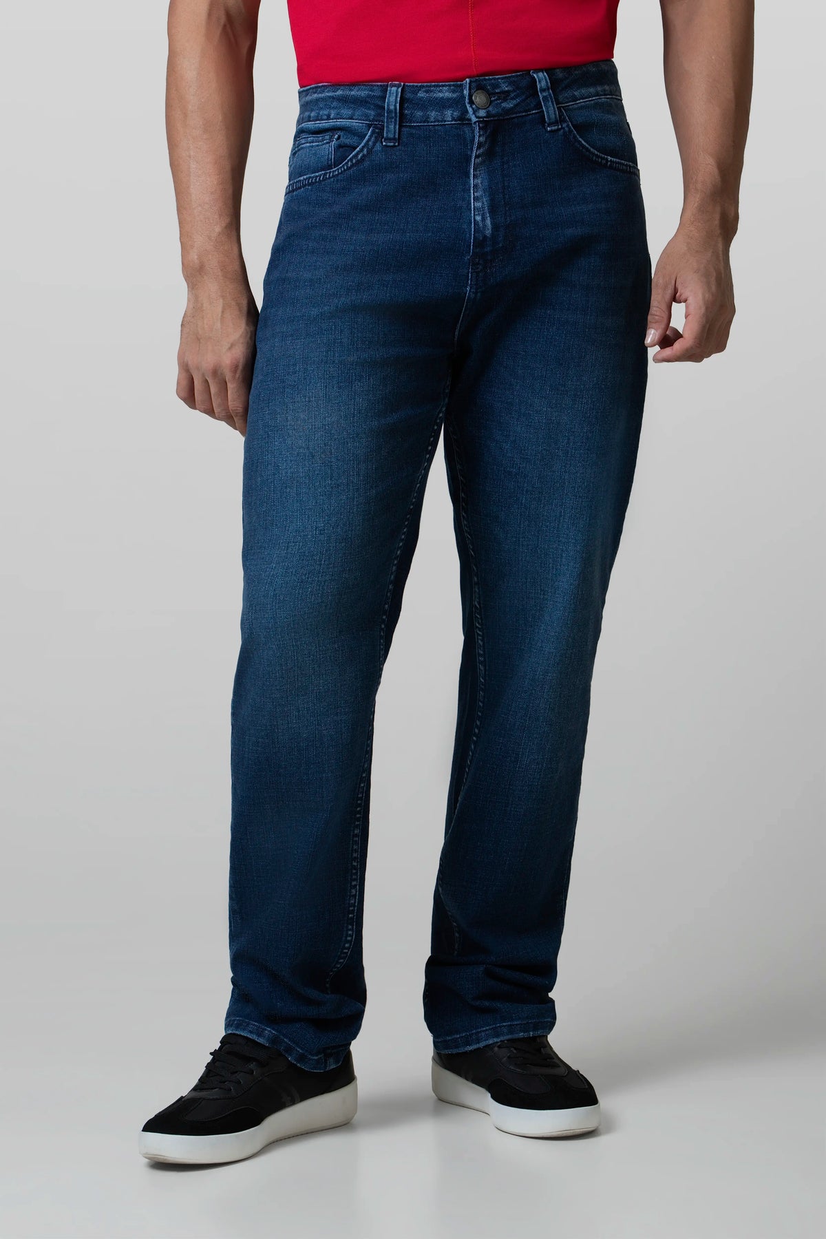 JEAN 5 BOLSILLOS COLOR AZUL OSCURO