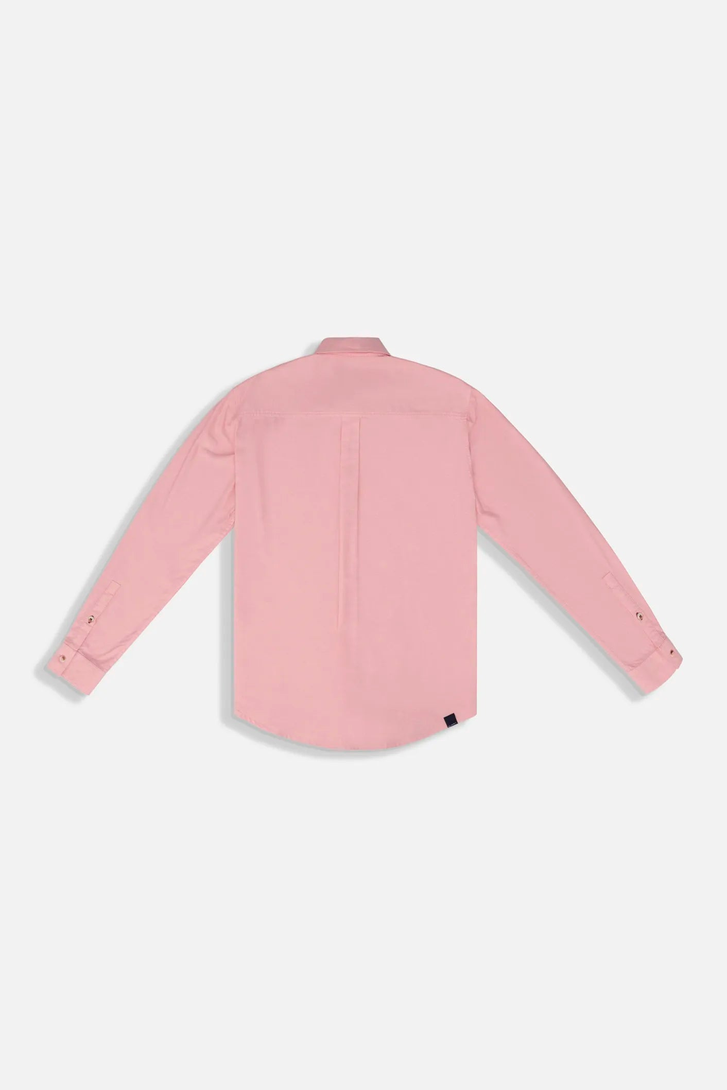 CAMISA MANGA LARGA COLOR ROSADO CLARO