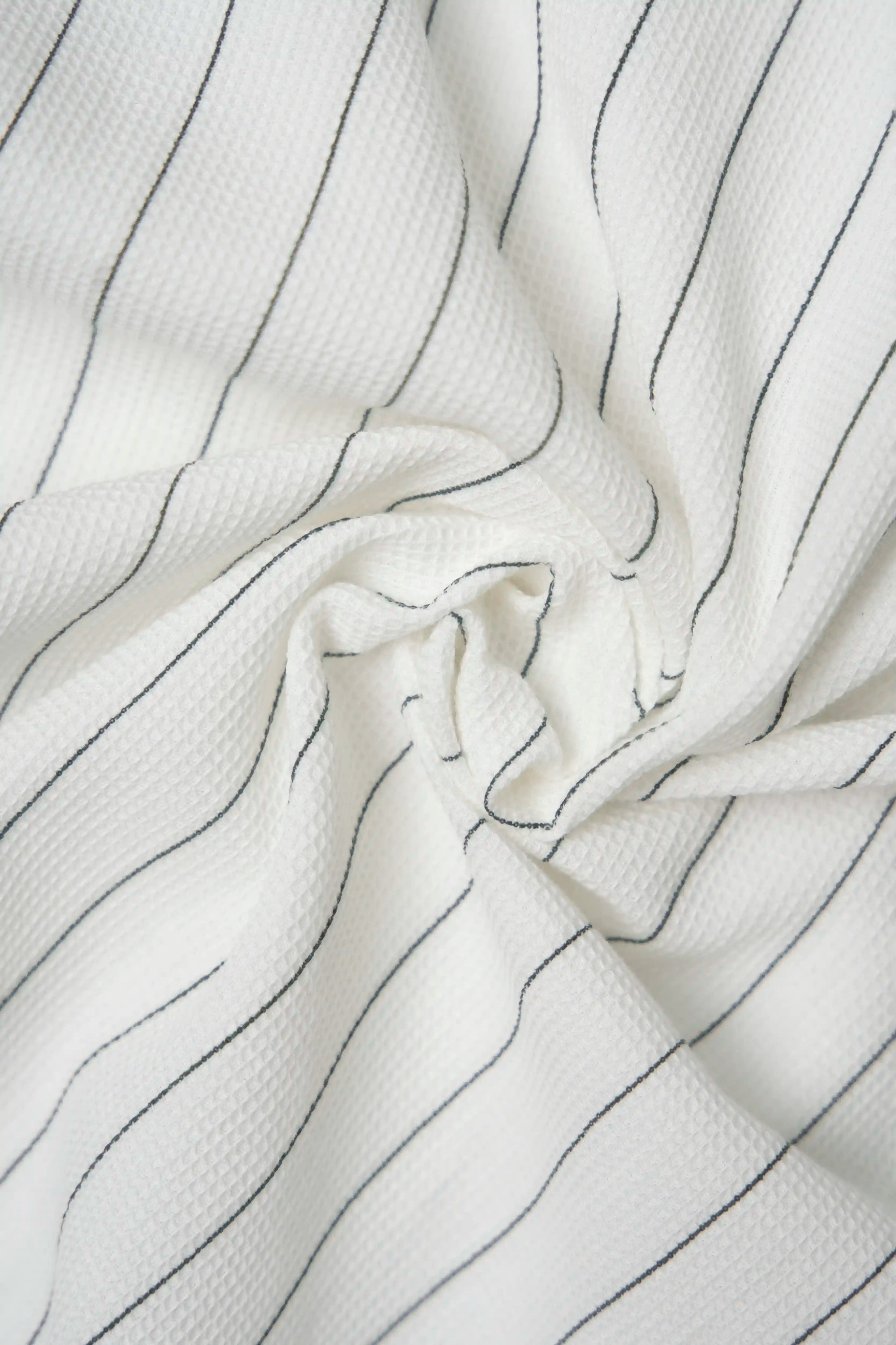 CAMISA MANGA CORTA COLOR IVORY-AZUL OSCURO