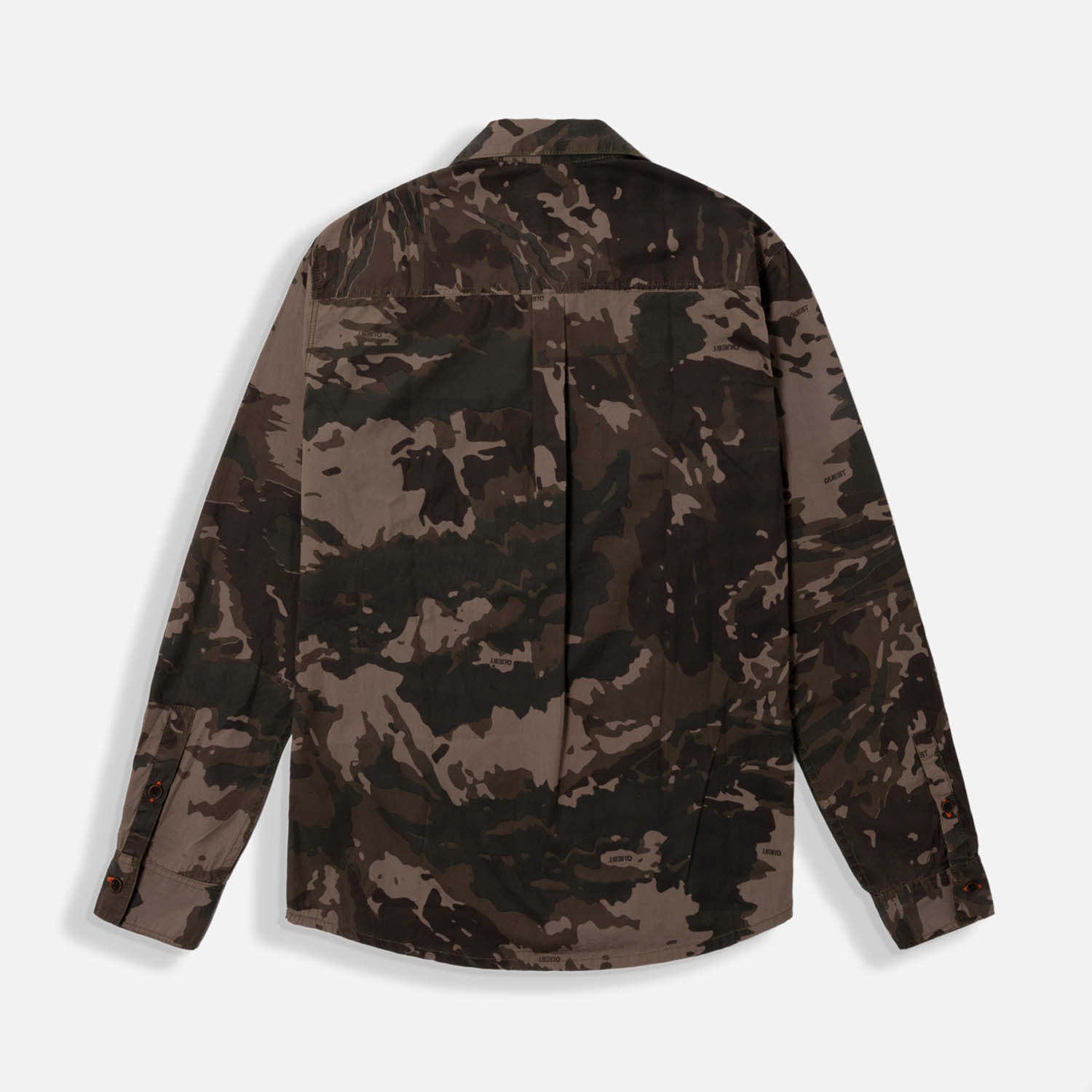 CAMISA MANGA LARGA COLOR DARK OLIVA