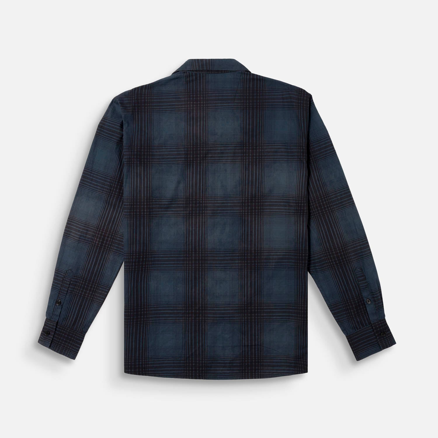 CAMISA MANGA LARGA COLOR AZUL NOCHE