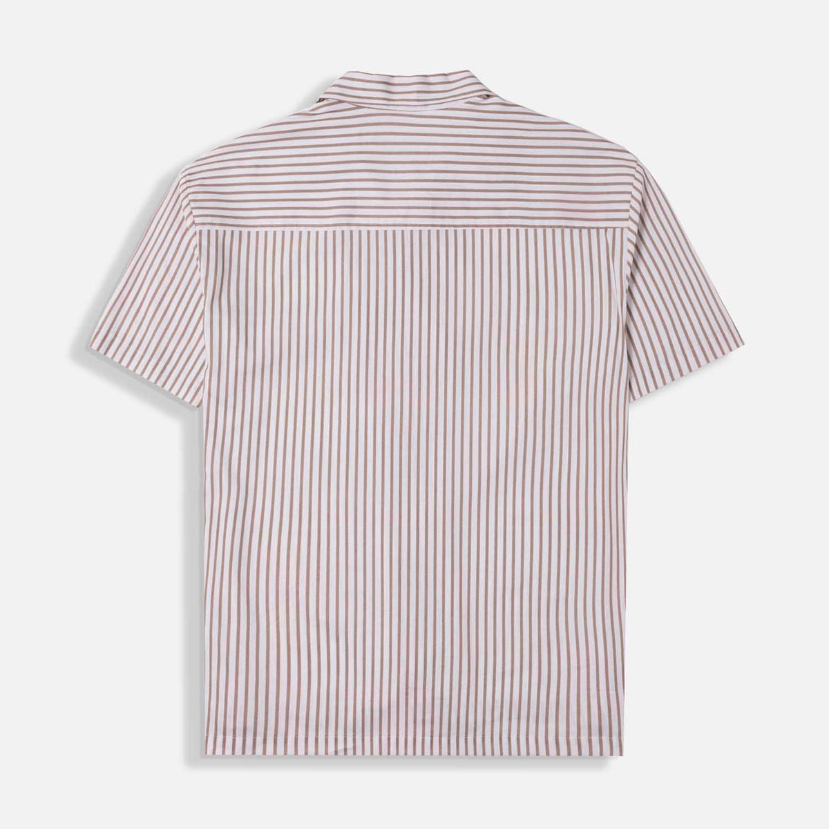 CAMISA MANGA CORTA COLOR KAKI