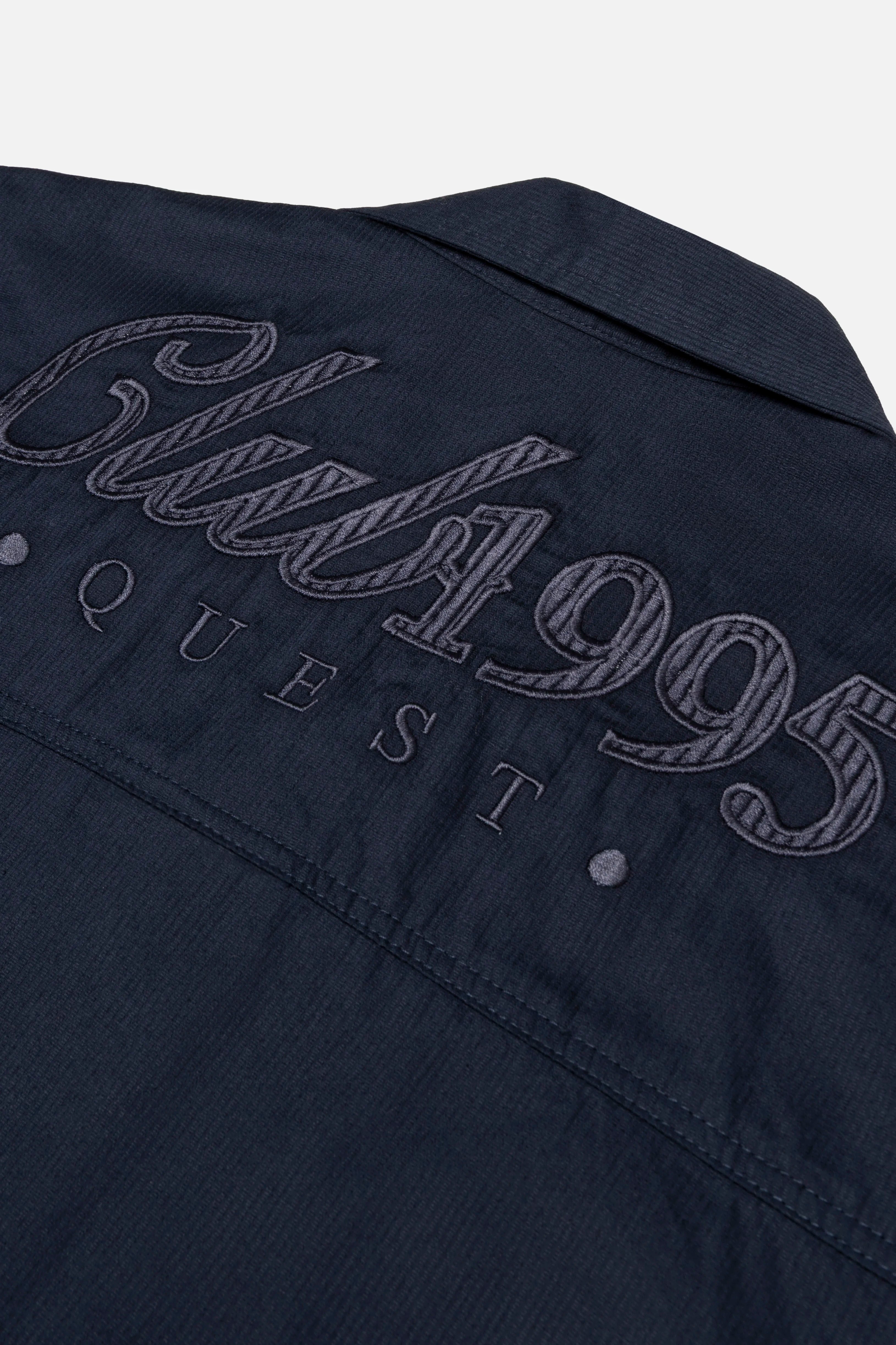 CAMISA MANGA CORTA COLOR AZUL OSCURO