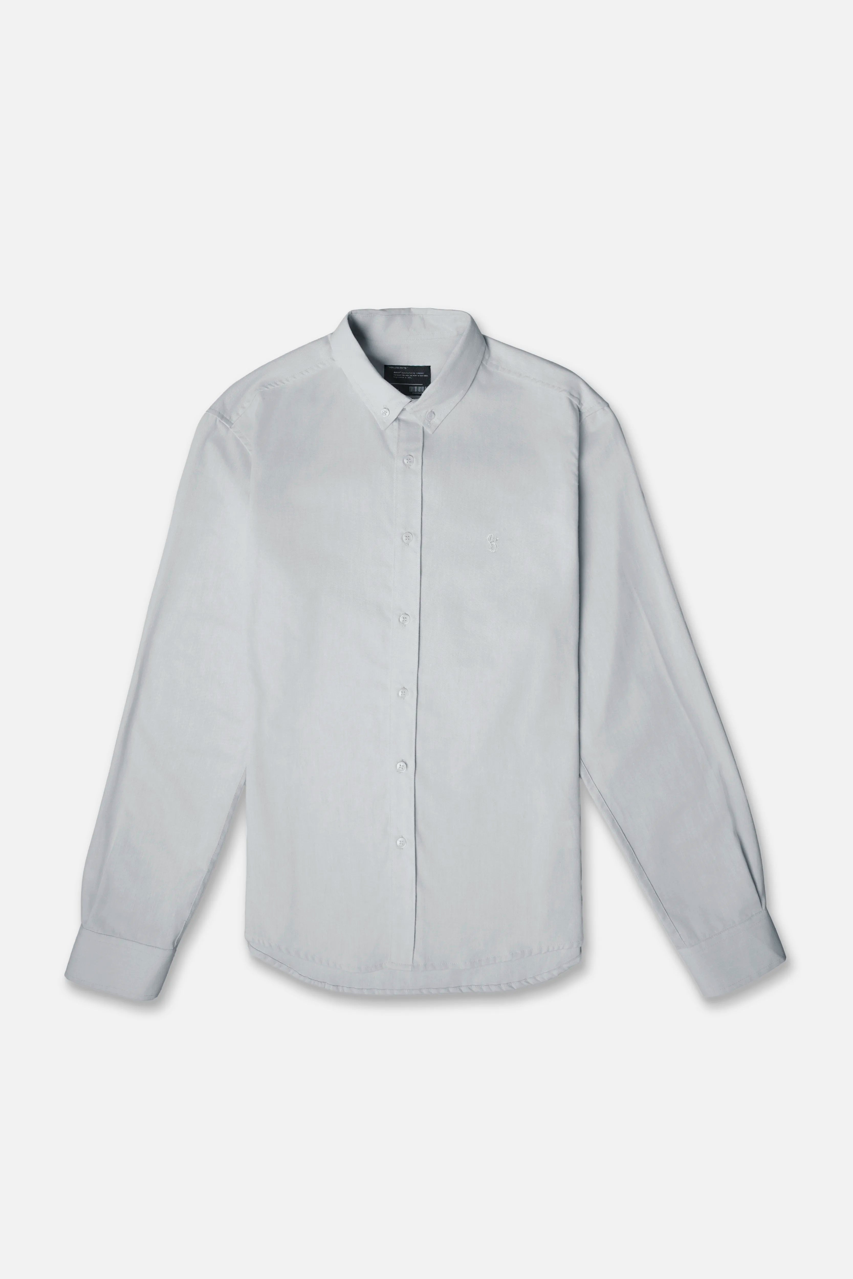CAMISA MANGA CORTA COLOR AZUL HIELO
