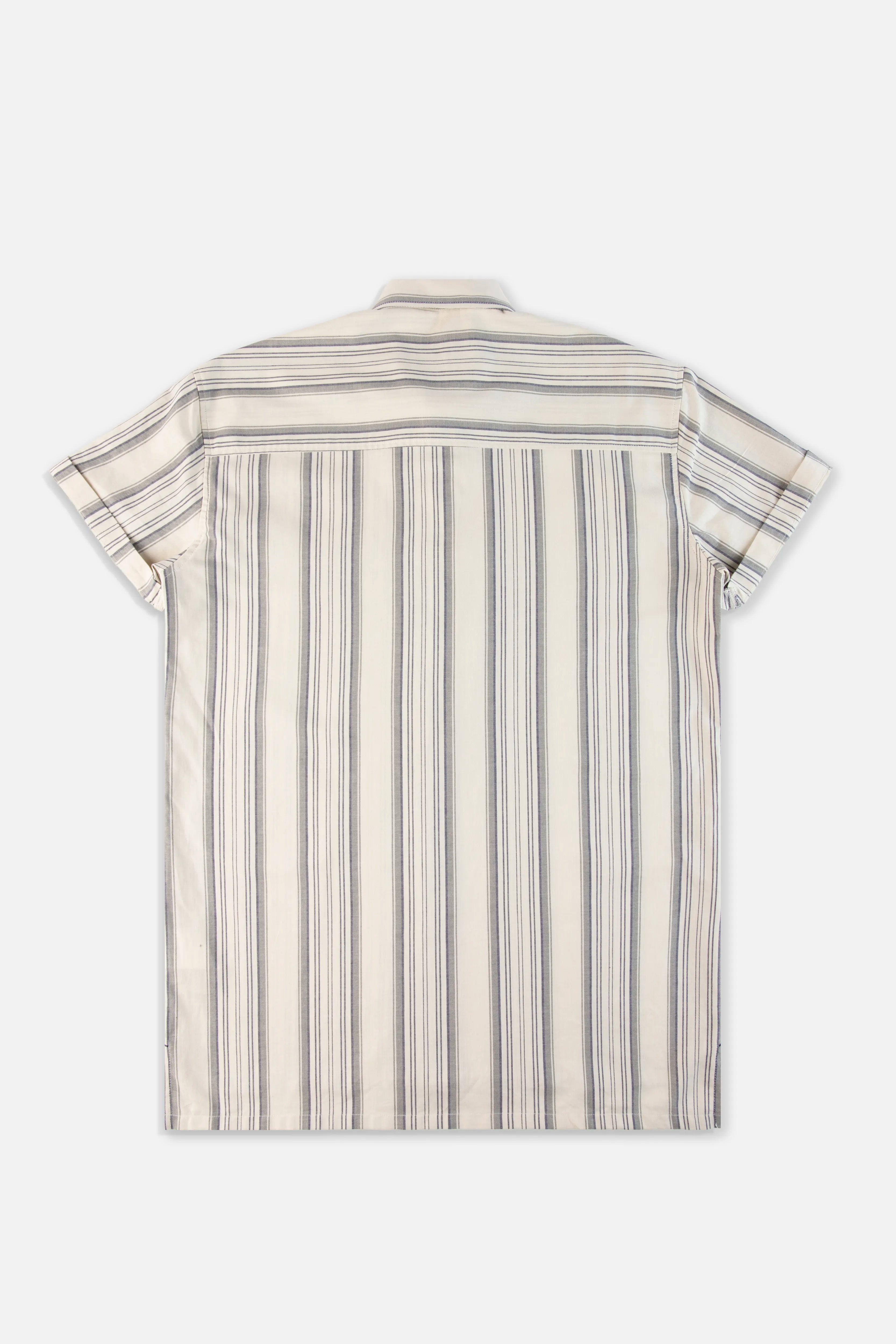 CAMISA MANGA CORTA COLOR BEIGE