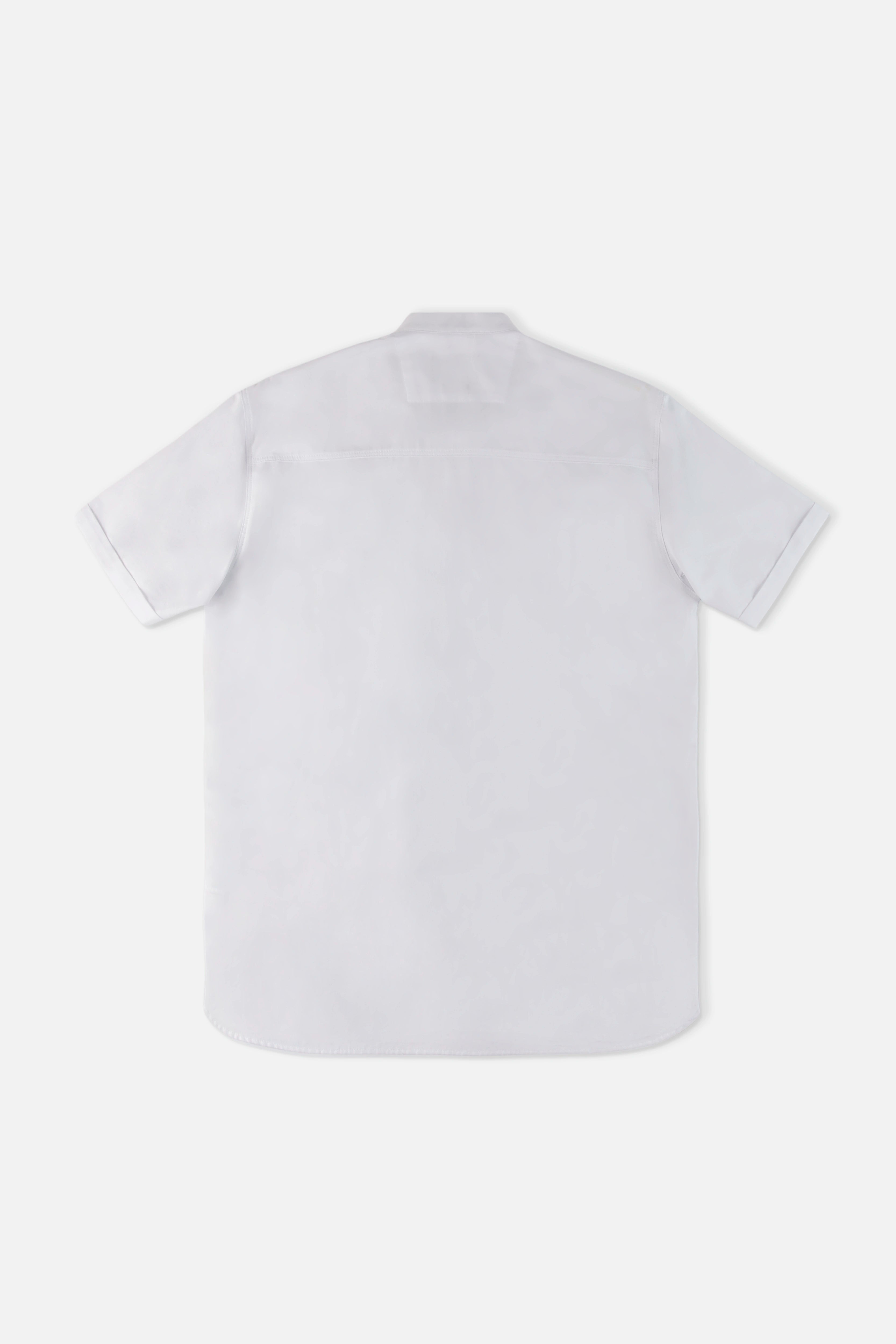 CAMISA MANGA CORTA COLOR BLANCO