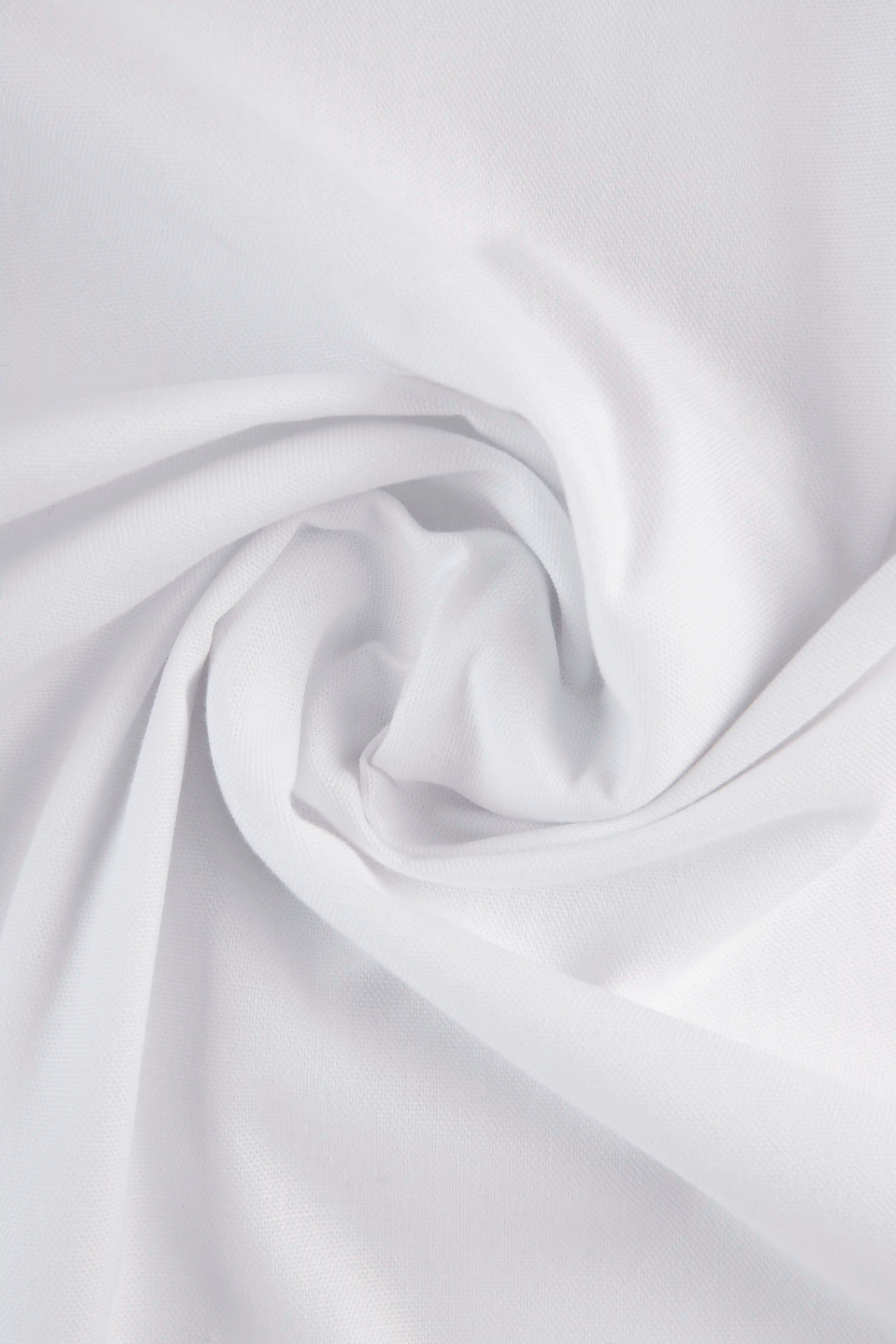 CAMISA MANGA CORTA COLOR BLANCO