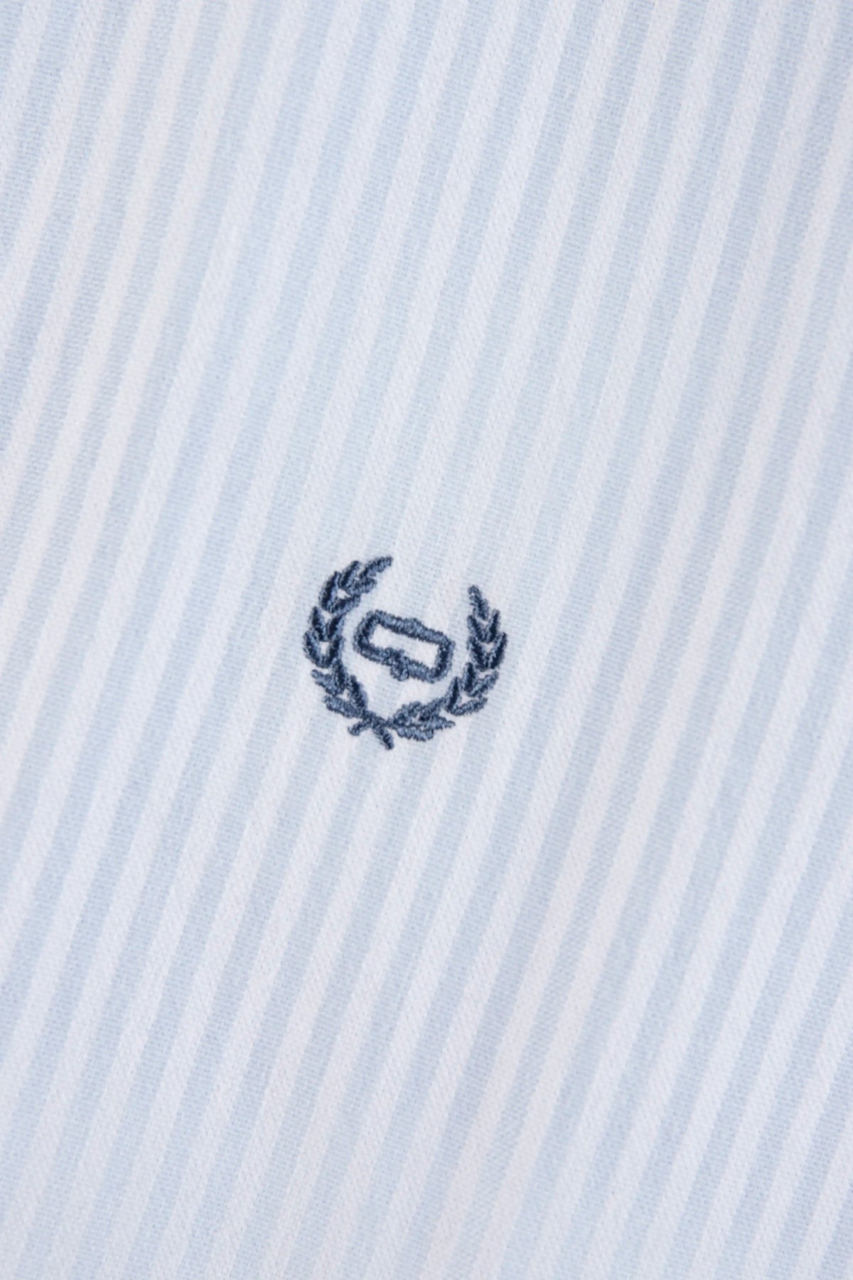 CAMISA MANGA CORTA COLOR BLANCO-AZUL MEDIO