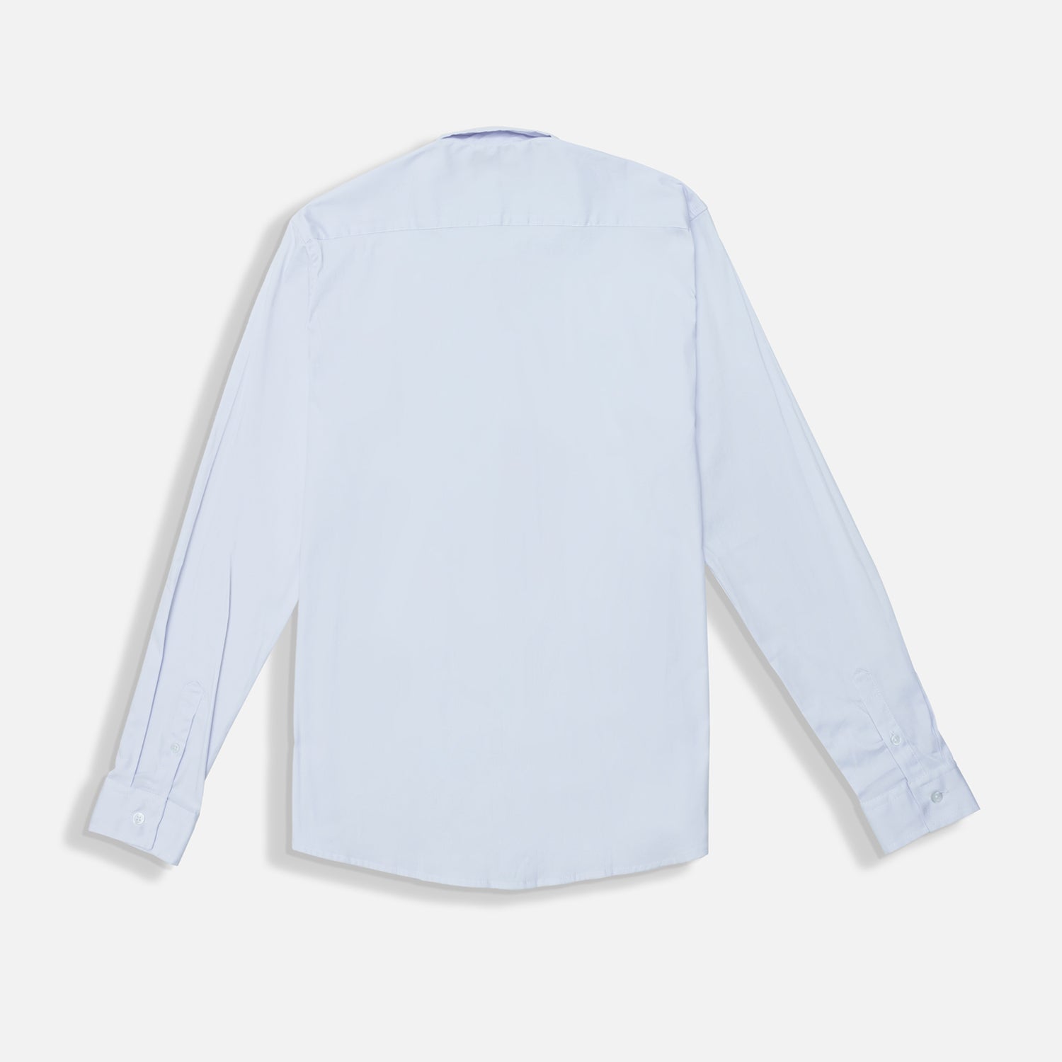 CAMISA SLIM MANGA LARGA COLOR BLANCO OPTICO