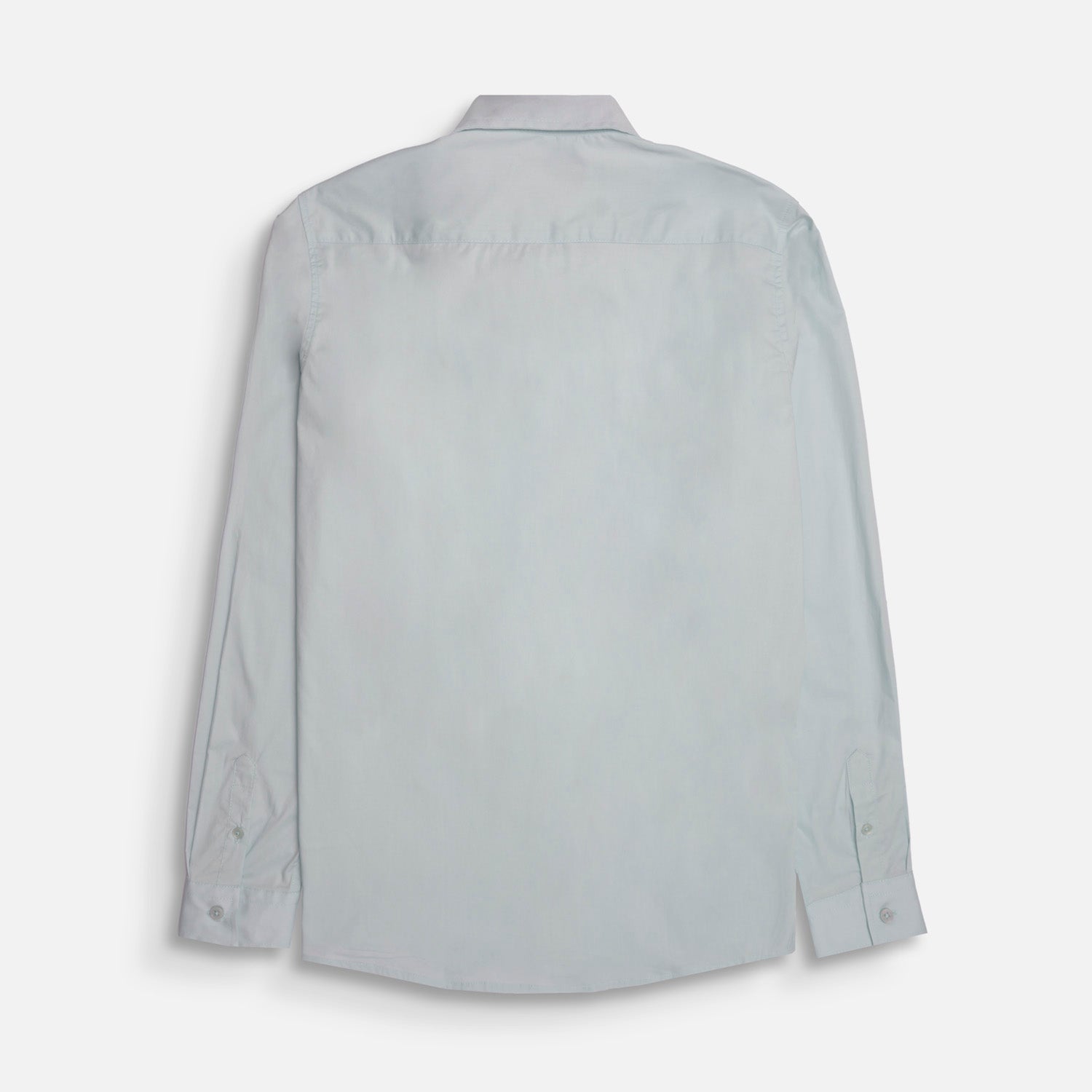 CAMISA SLIM MANGA LARGA COLOR AZUL CLARO