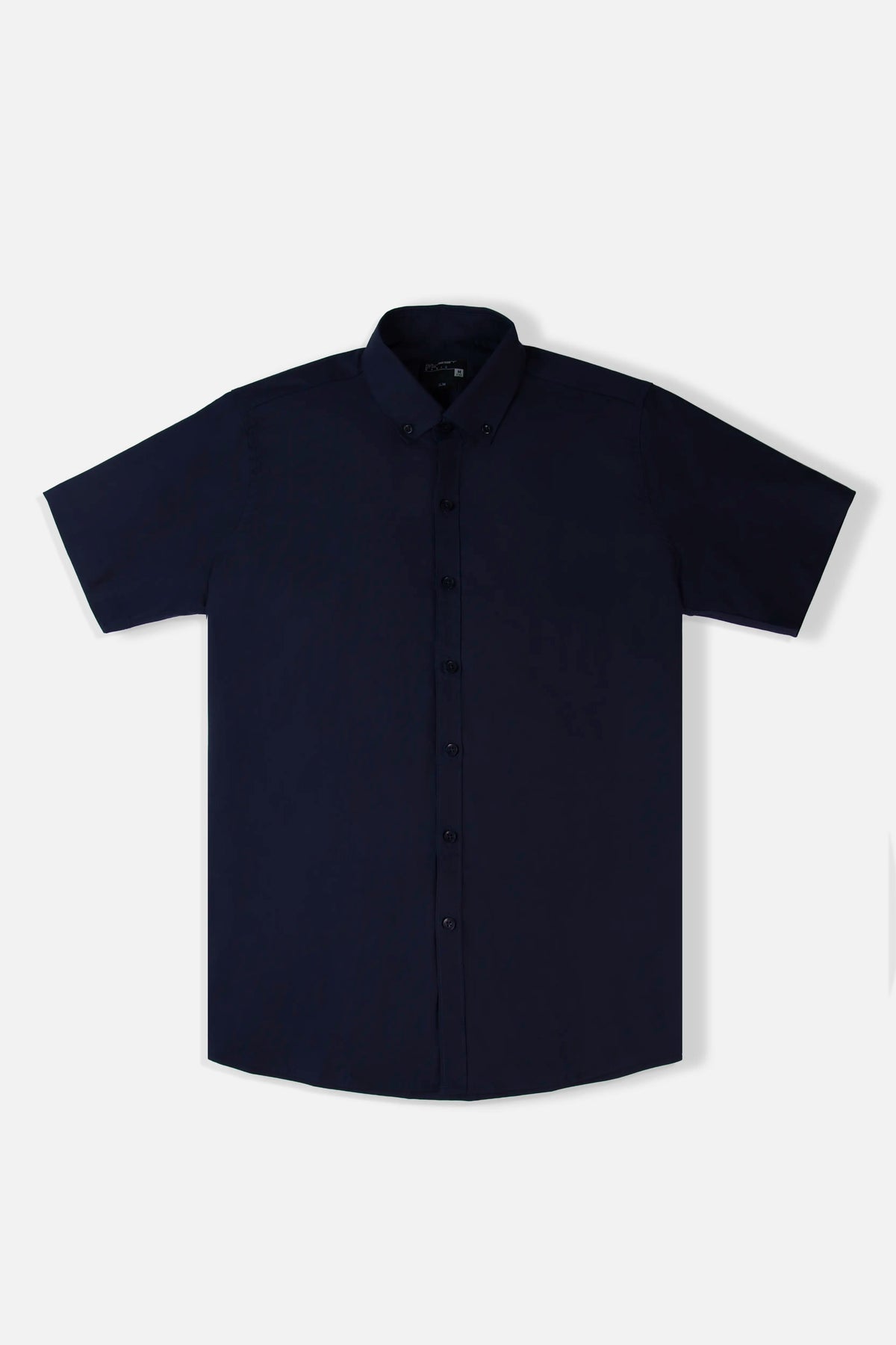 CAMISA MANGA CORTA COLOR AZUL OSCURO
