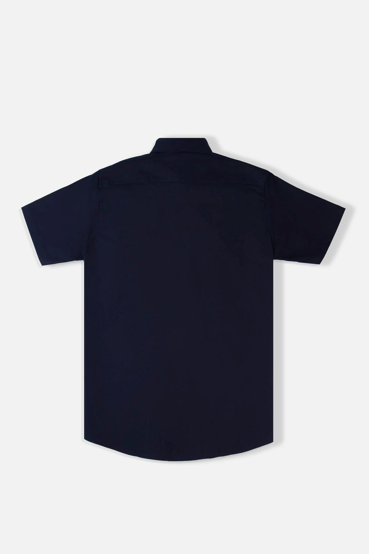 CAMISA MANGA CORTA COLOR AZUL OSCURO