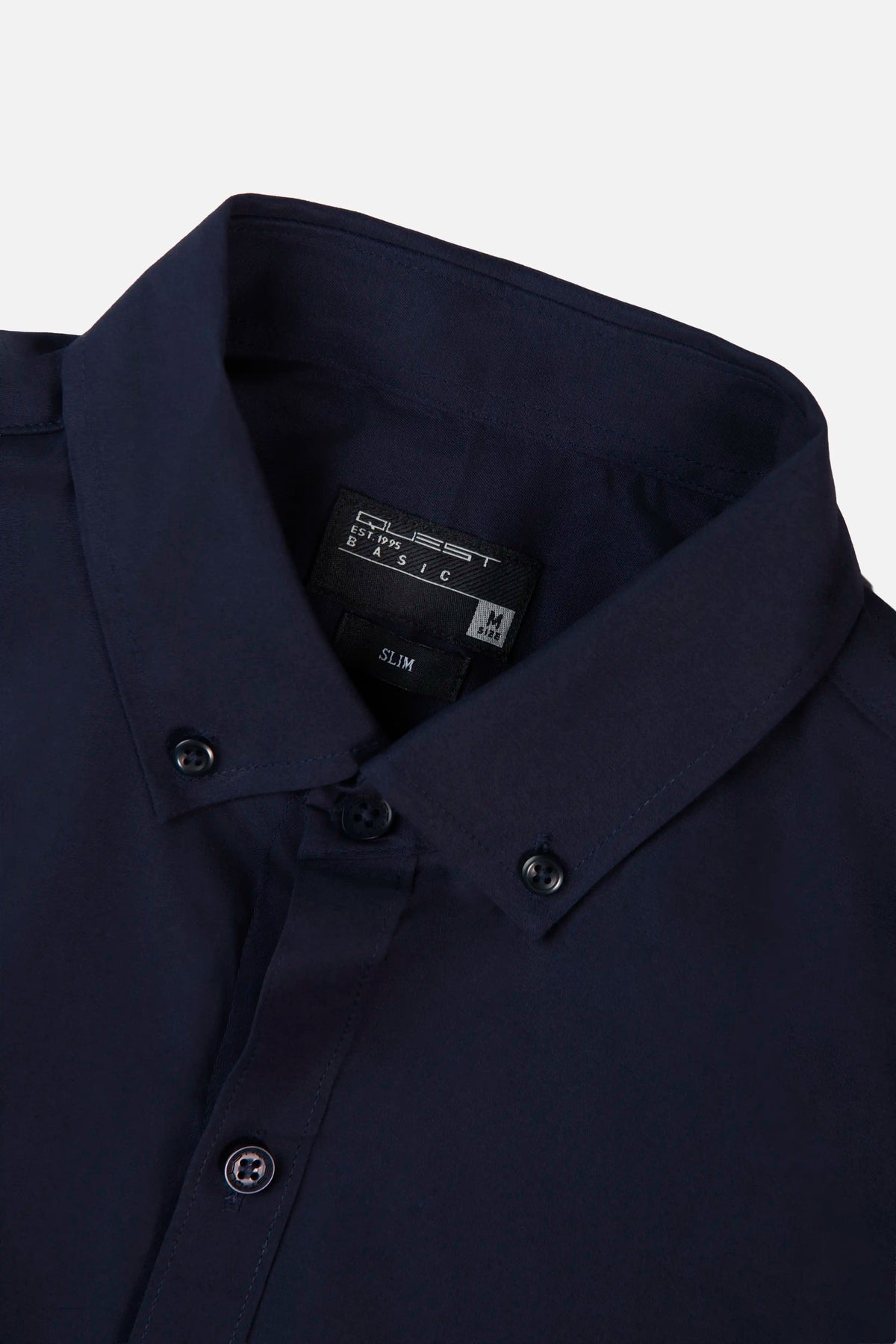 CAMISA MANGA CORTA COLOR AZUL OSCURO