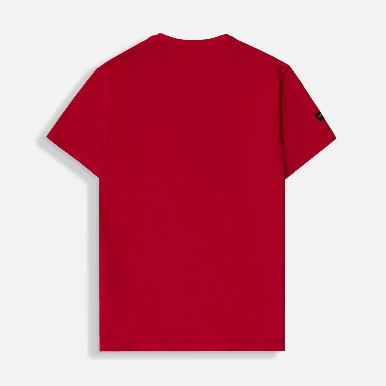 CAMISETA SLIM MANGA CORTA COLOR ROJO