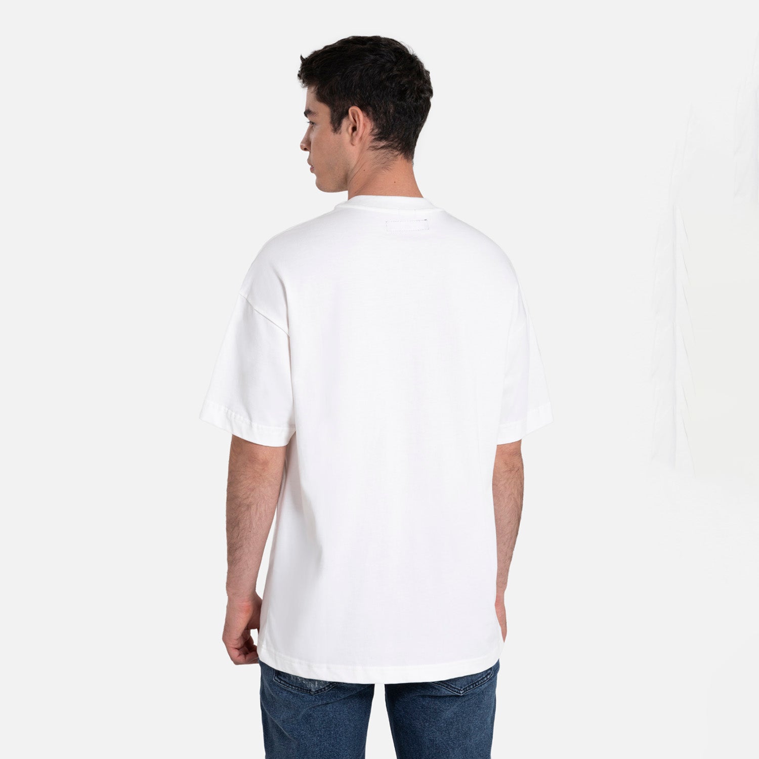 CAMISETA MANGA CORTA COLOR IVORY