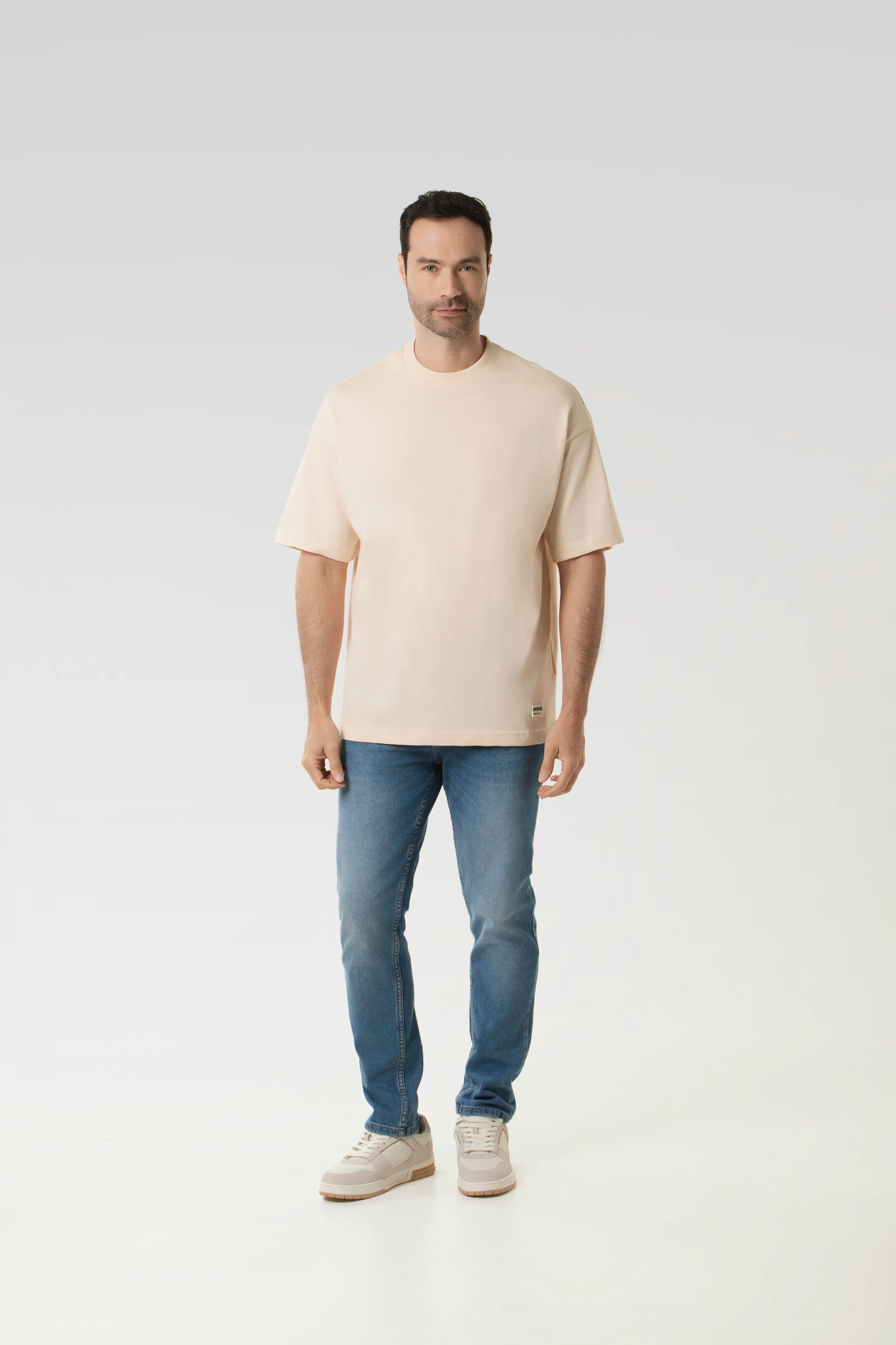 CAMISETA MANGA CORTA COLOR SAND DOLLAR