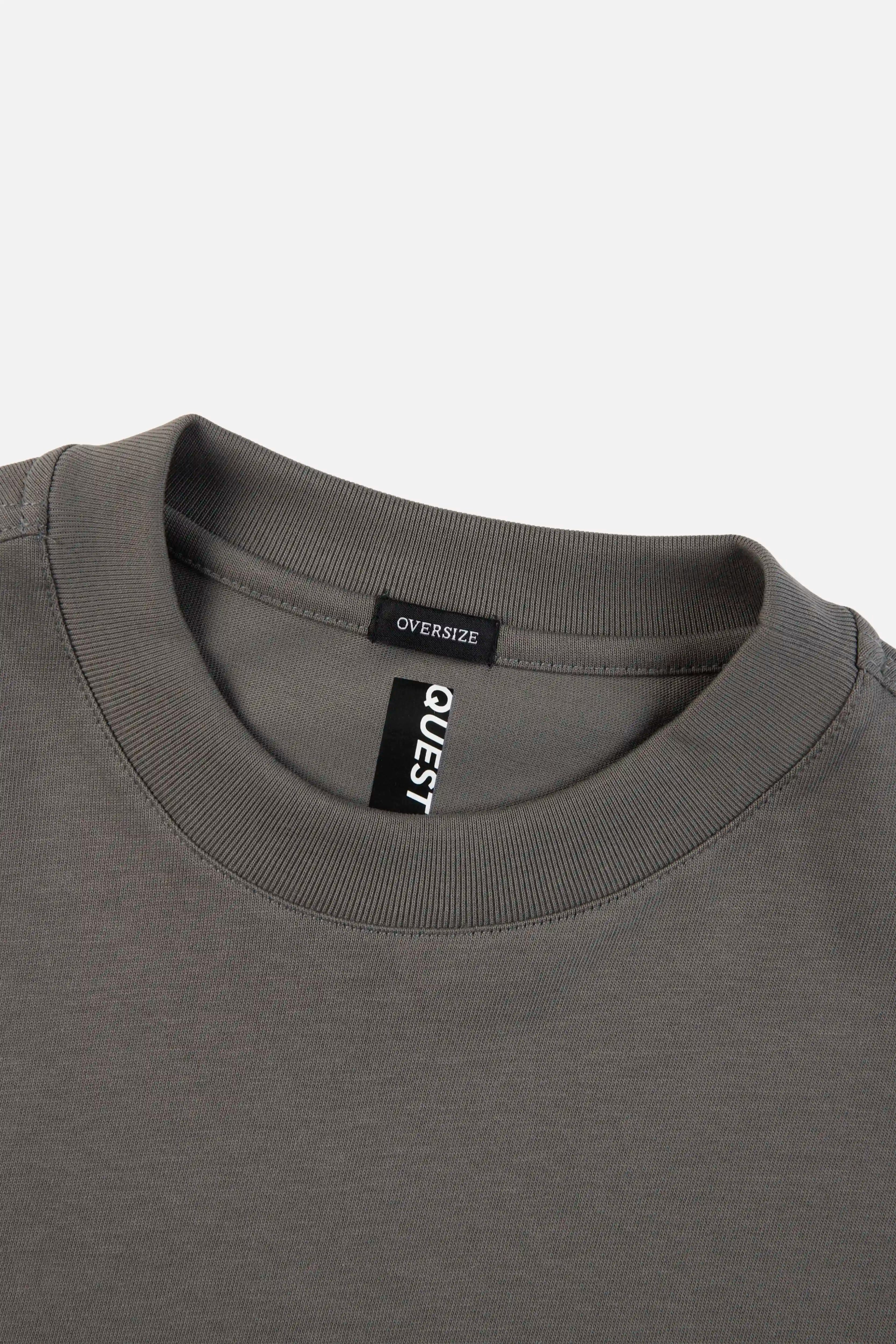 CAMISETA MANGA CORTA COLOR PEWTER