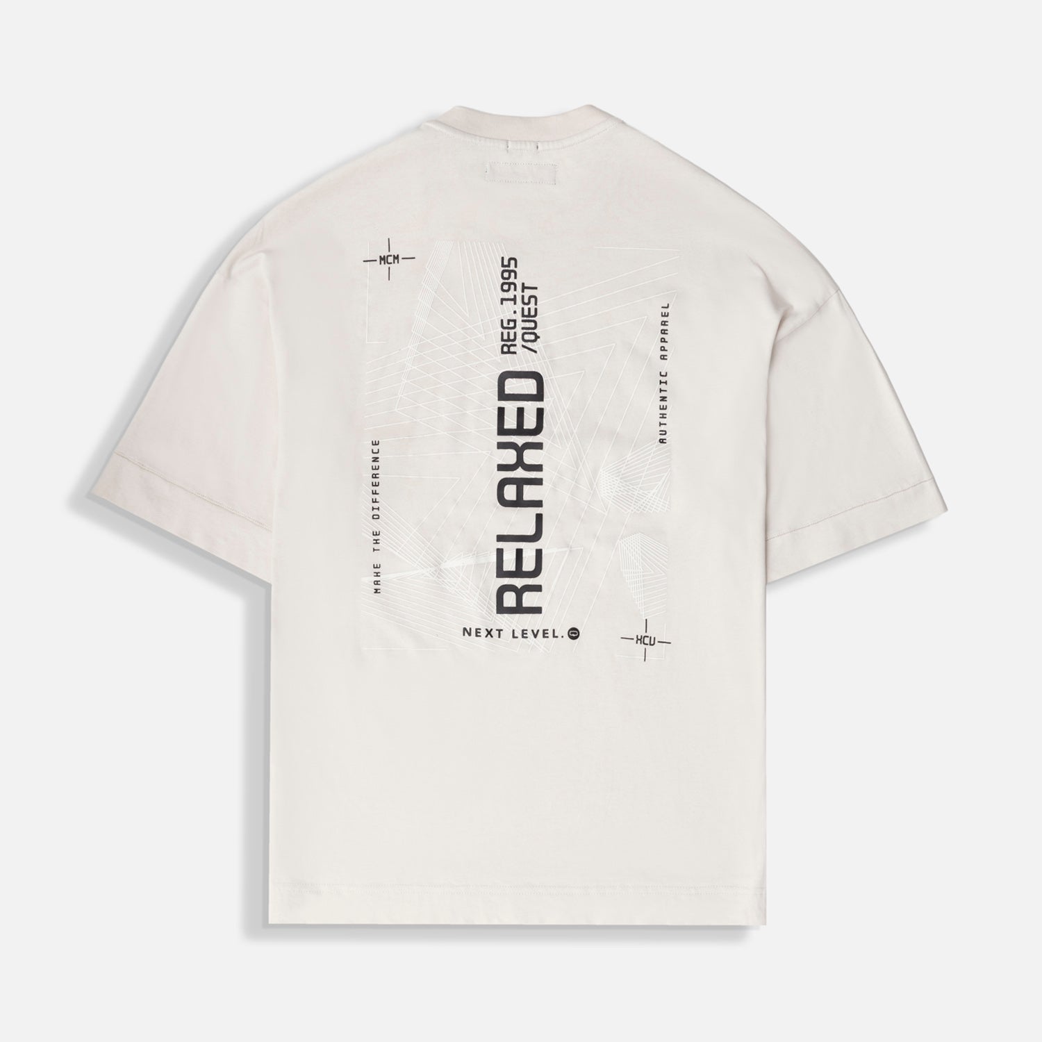 CAMISETA MANGA CORTA COLOR WHITECAP GRAY