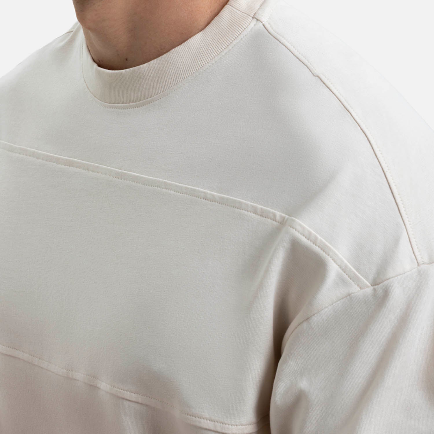 CAMISETA MANGA CORTA COLOR WHITECAP GRAY