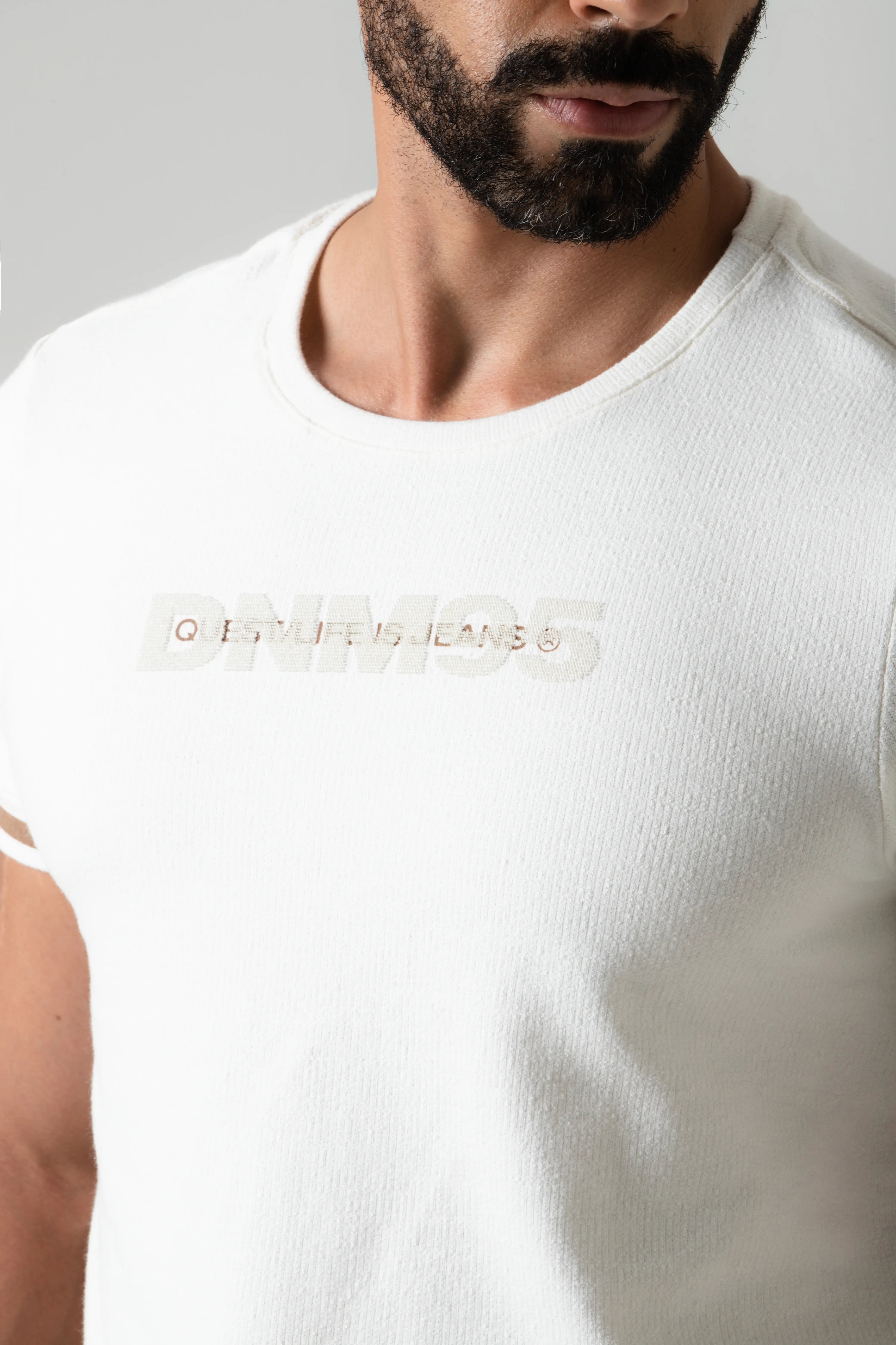 CAMISETA MANGA CORTA COLOR IVORY