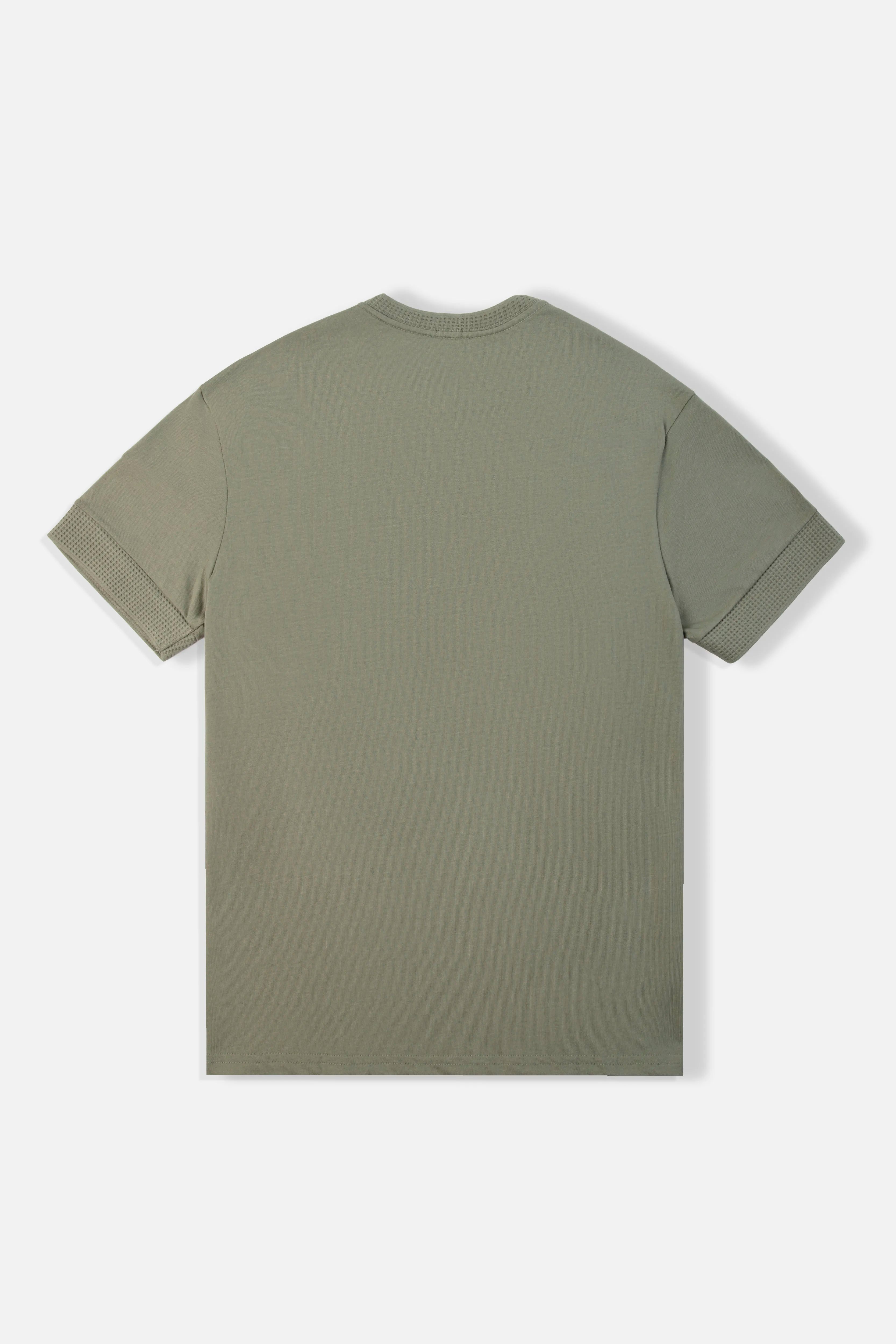 CAMISETA MANGA CORTA COLOR VETIVER