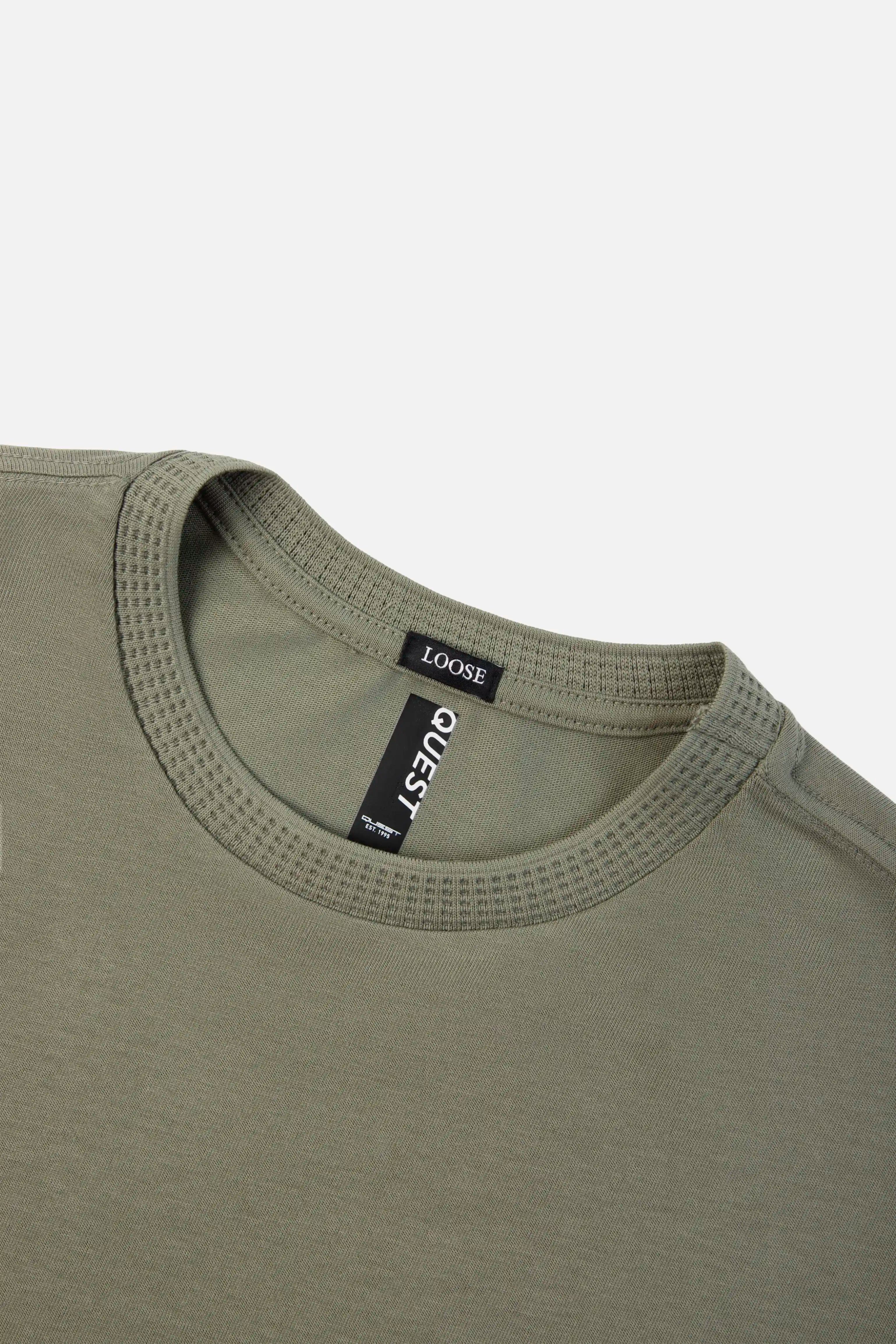 CAMISETA MANGA CORTA COLOR VETIVER