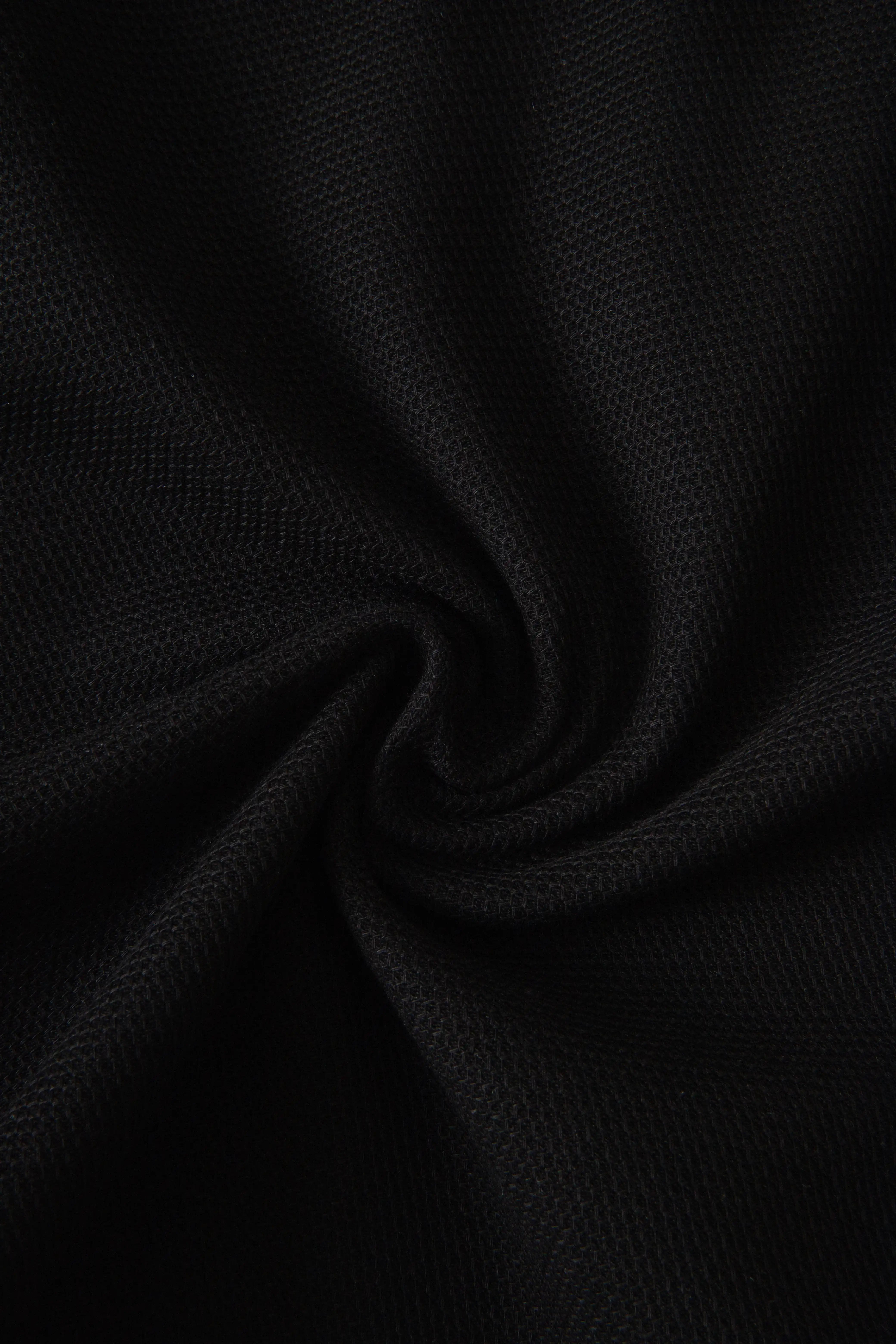 CAMISETA MANGA CORTA COLOR NEGRO