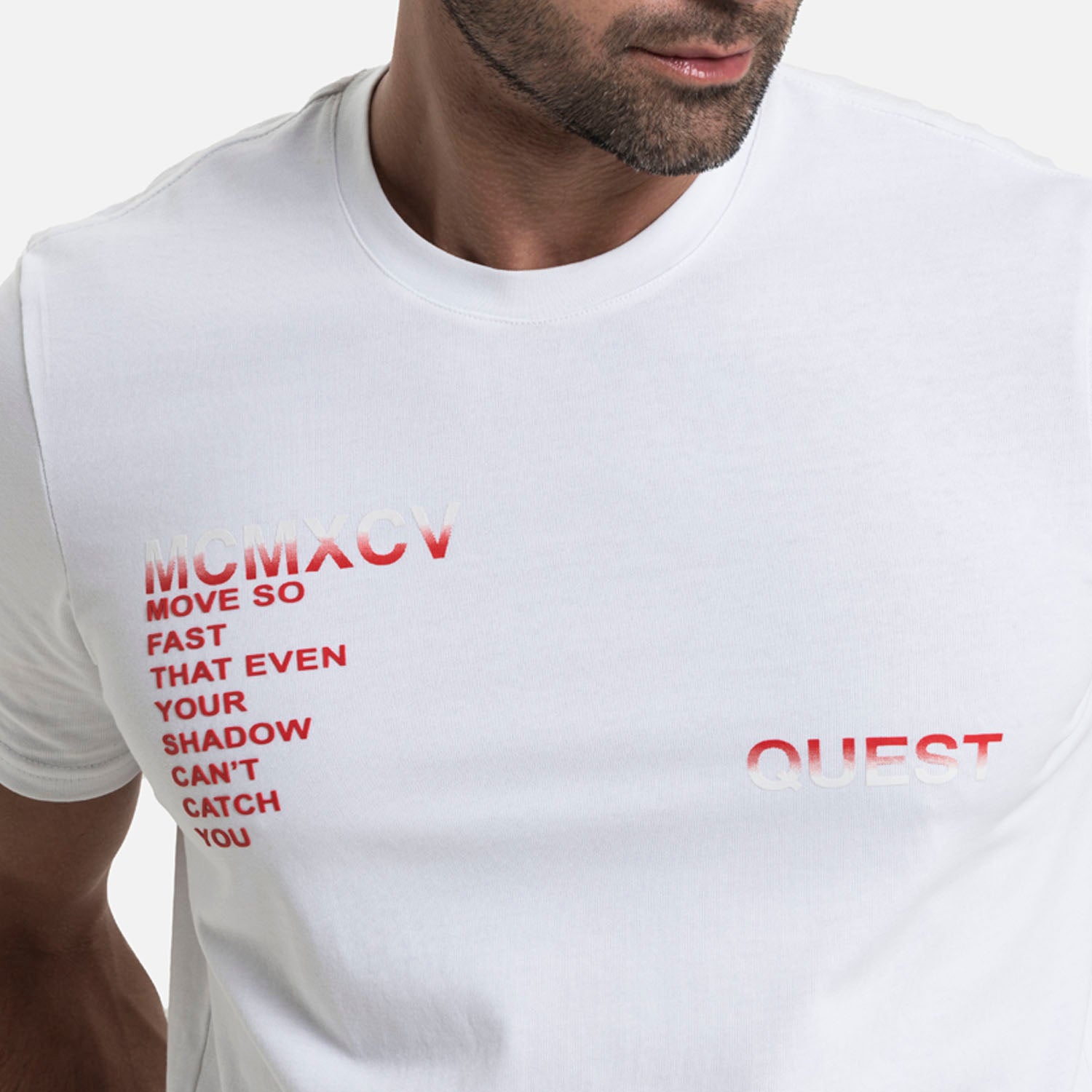 CAMISETA MANGA CORTA COLOR BLANCO OPTICO