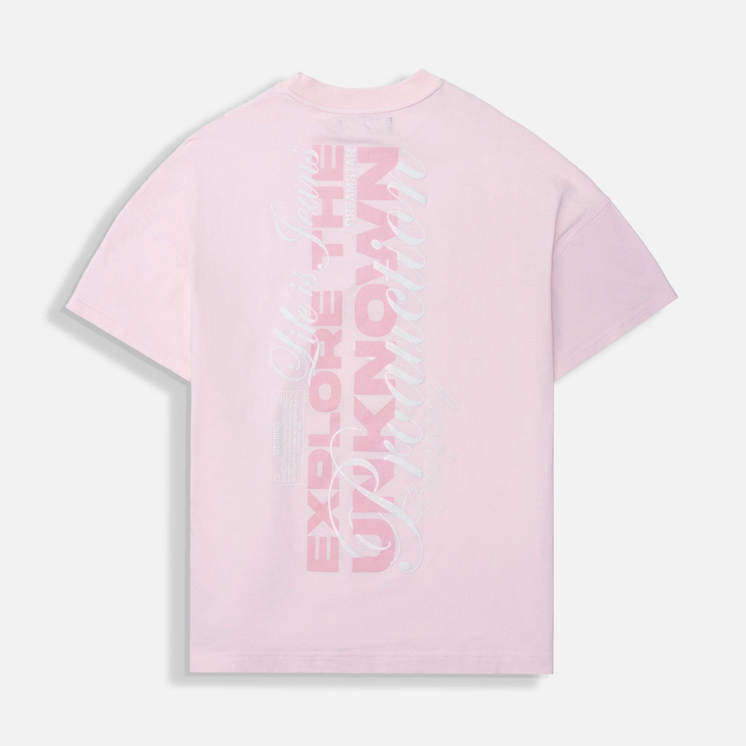 CAMISETA MANGA CORTA COLOR ROSADO FRESA