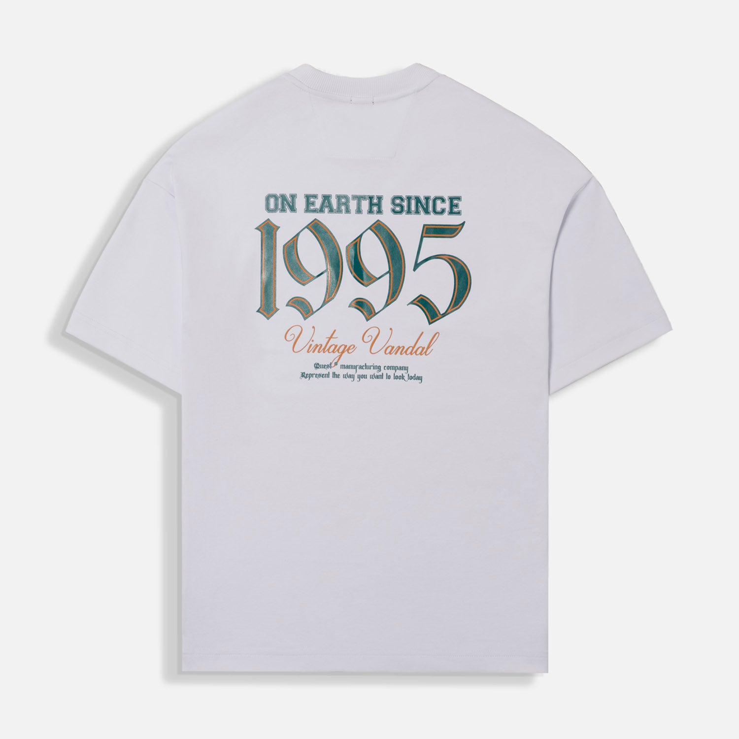 CAMISETA MANGA CORTA COLOR BLANCO OPTICO