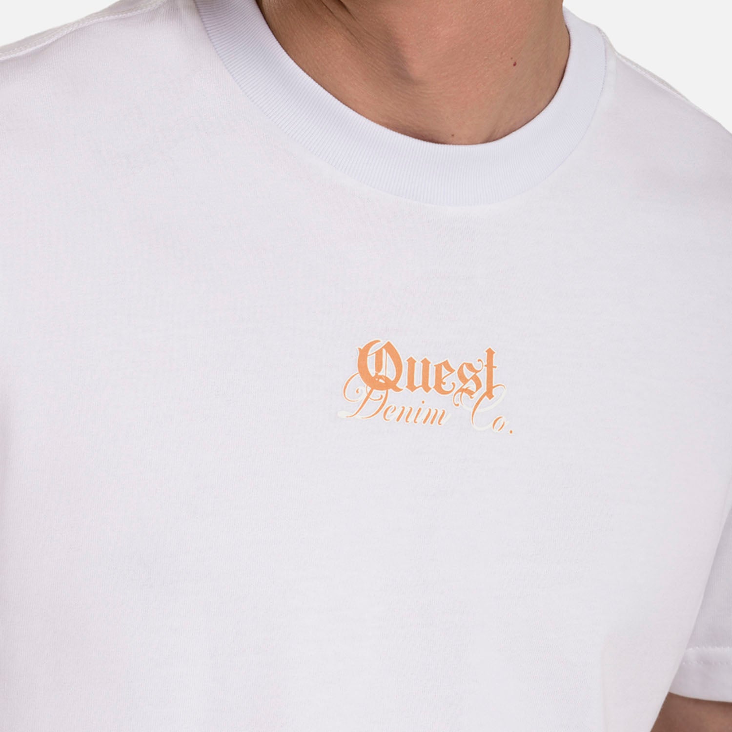 CAMISETA MANGA CORTA COLOR BLANCO OPTICO