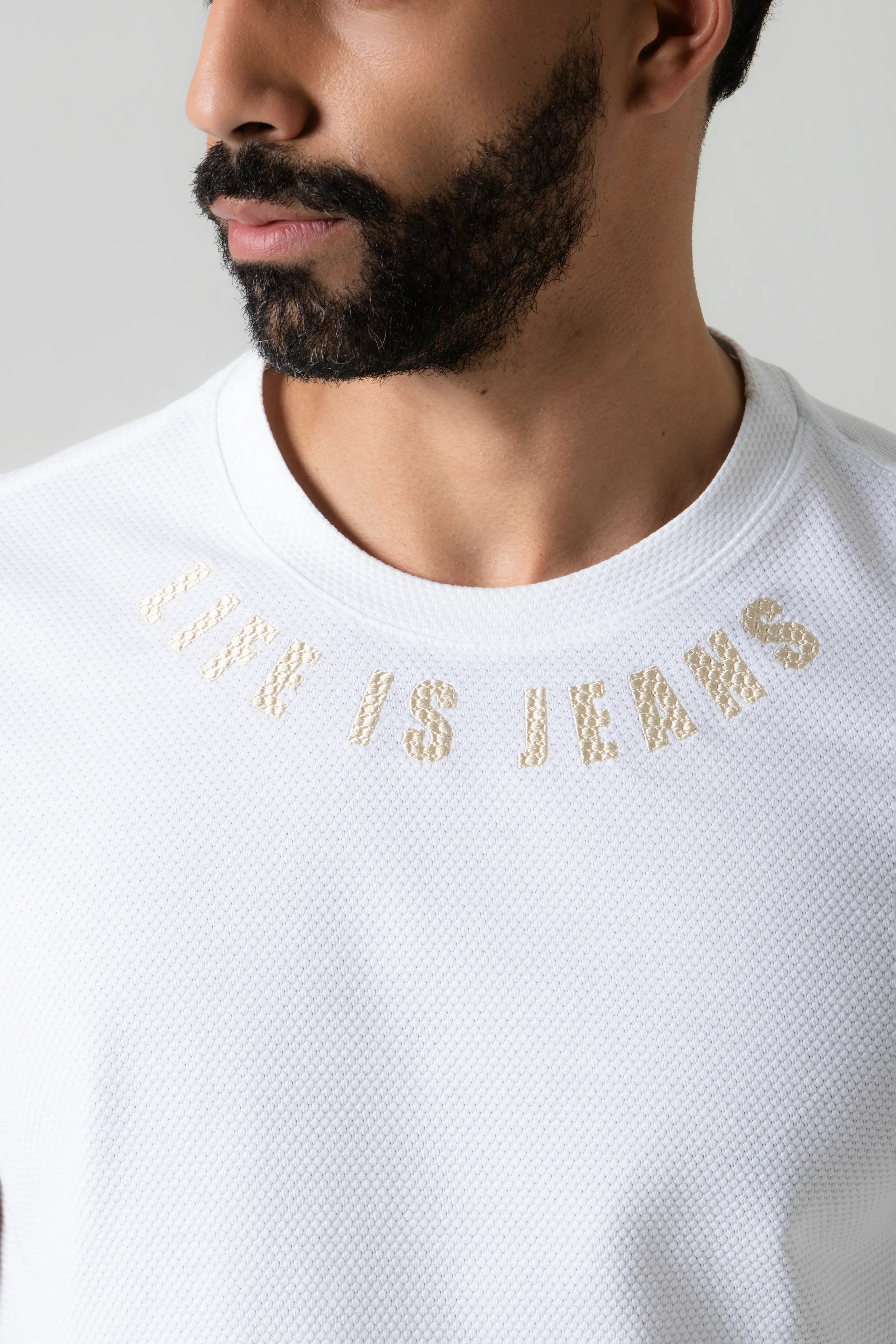 CAMISETA MANGA CORTA COLOR BLANCO BLANCO