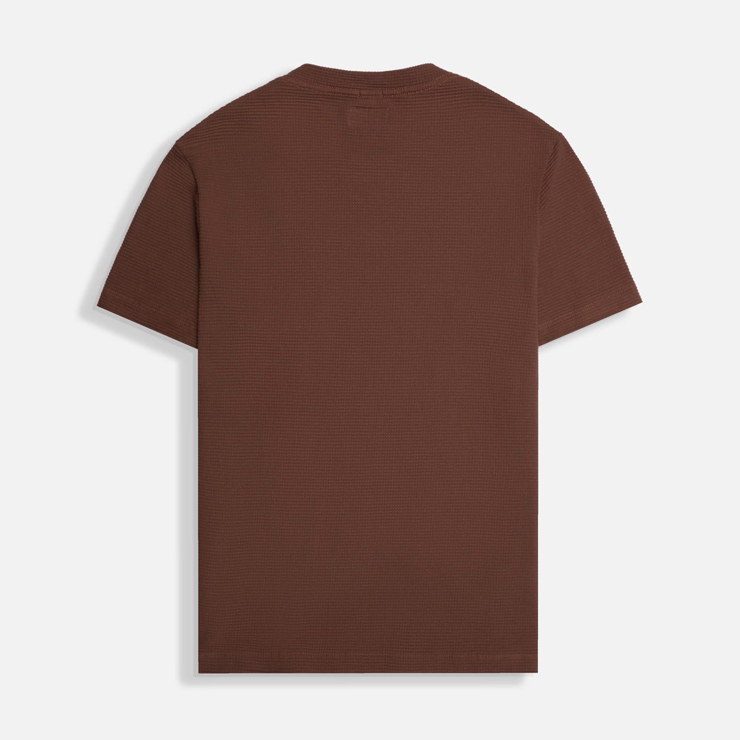 CAMISETA MANGA CORTA COLOR CAFE