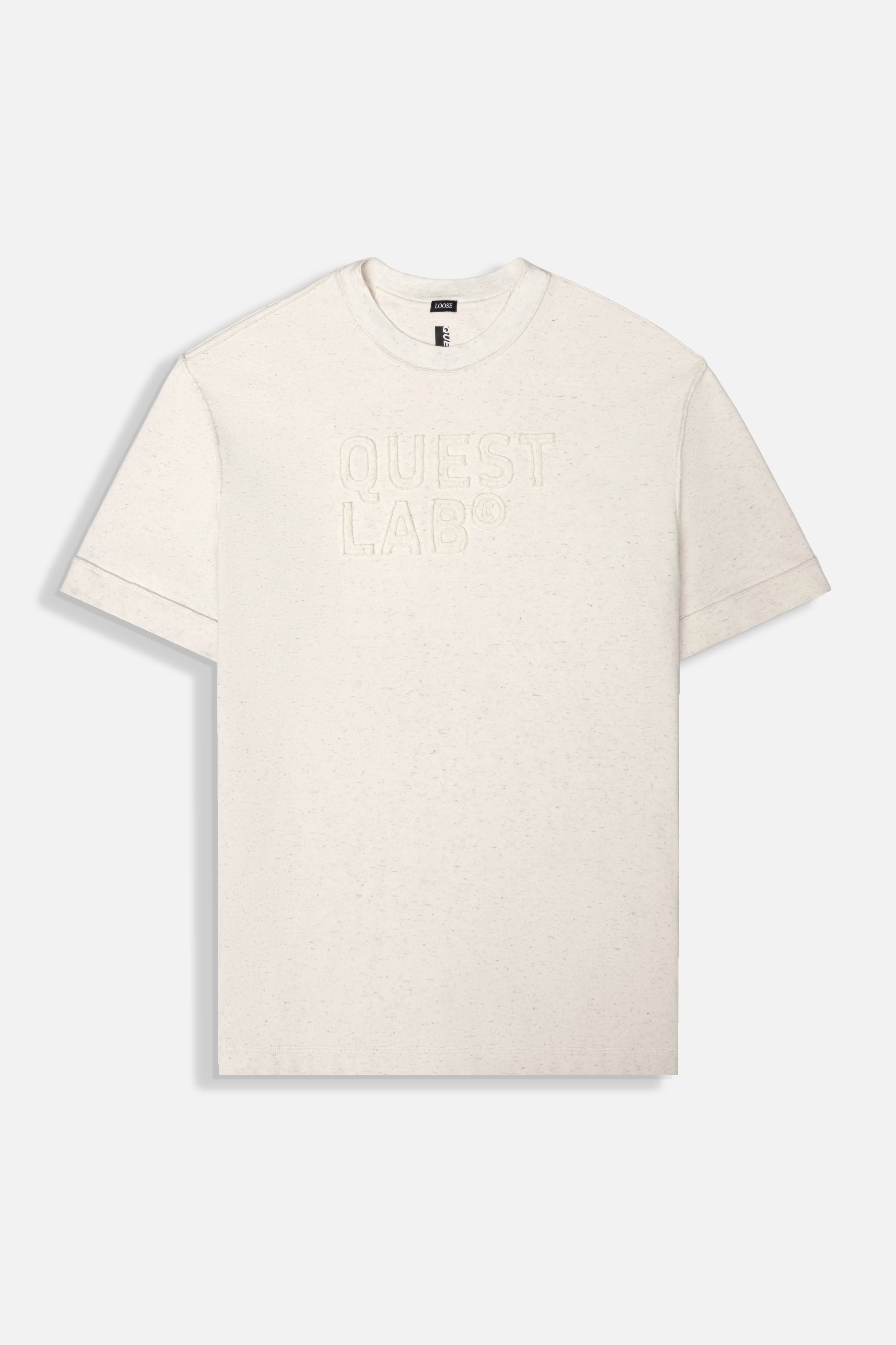 CAMISETA MANGA CORTA COLOR IVORY