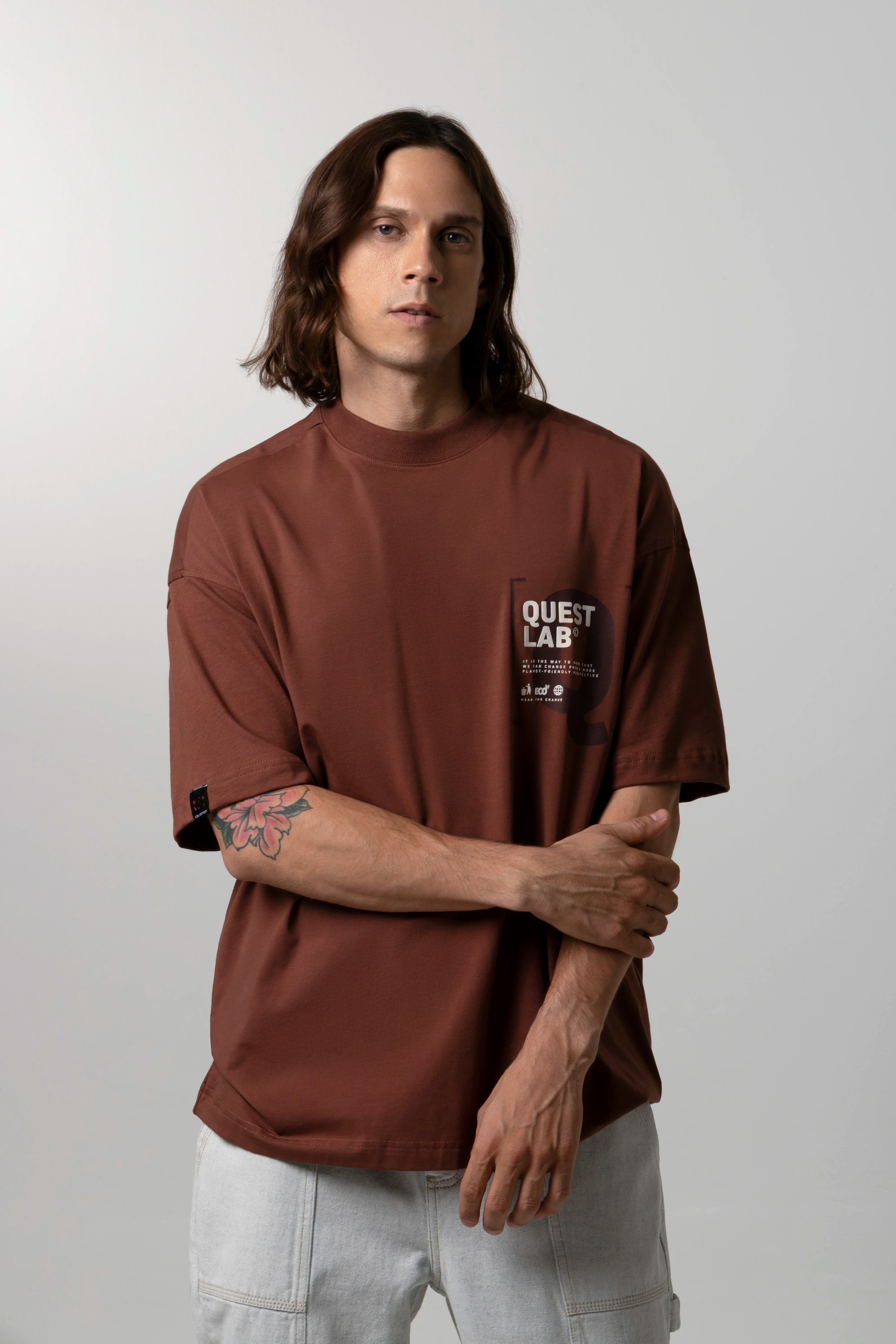 CAMISETA MANGA CORTA COLOR BRUNETTE