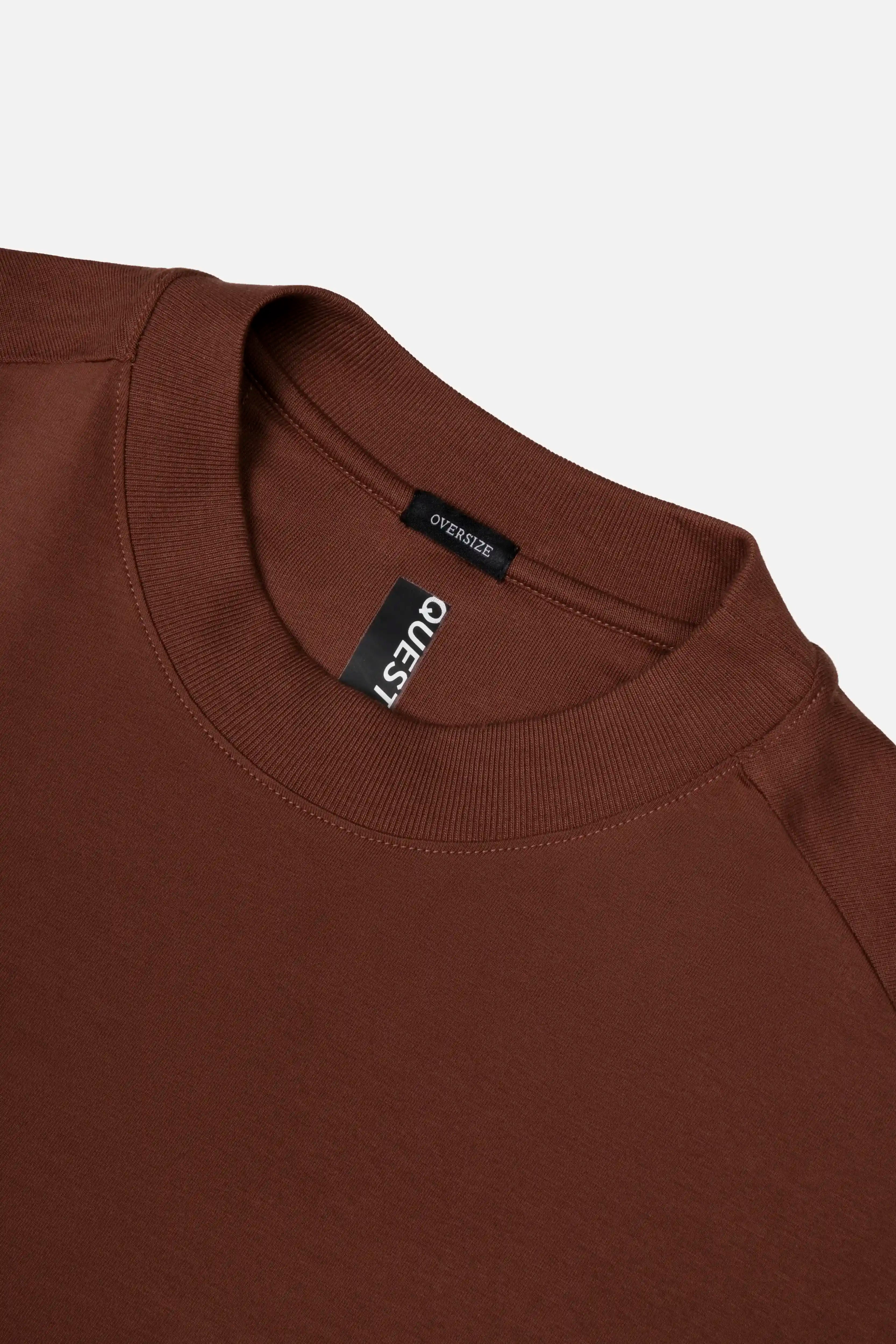 CAMISETA MANGA CORTA COLOR BRUNETTE