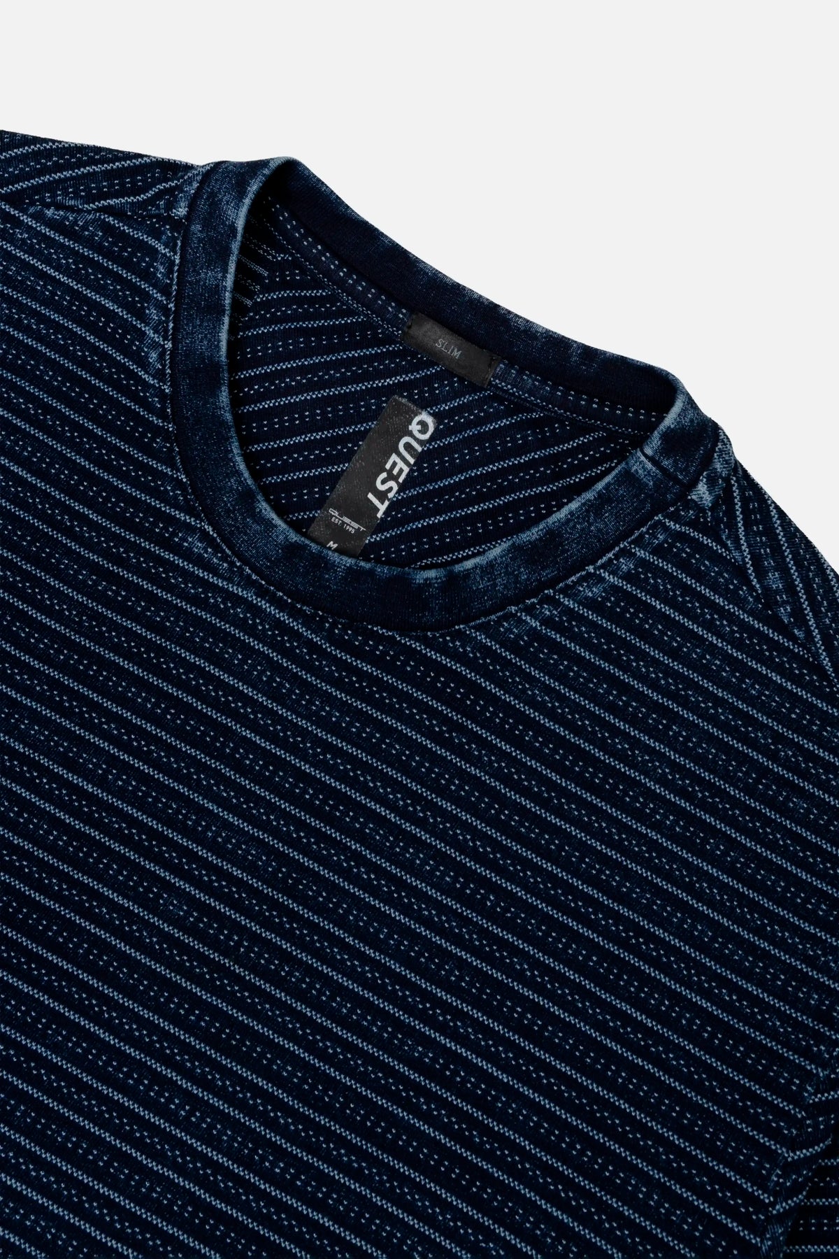 CAMISETA MANGA CORTA COLOR AZUL INDIGO