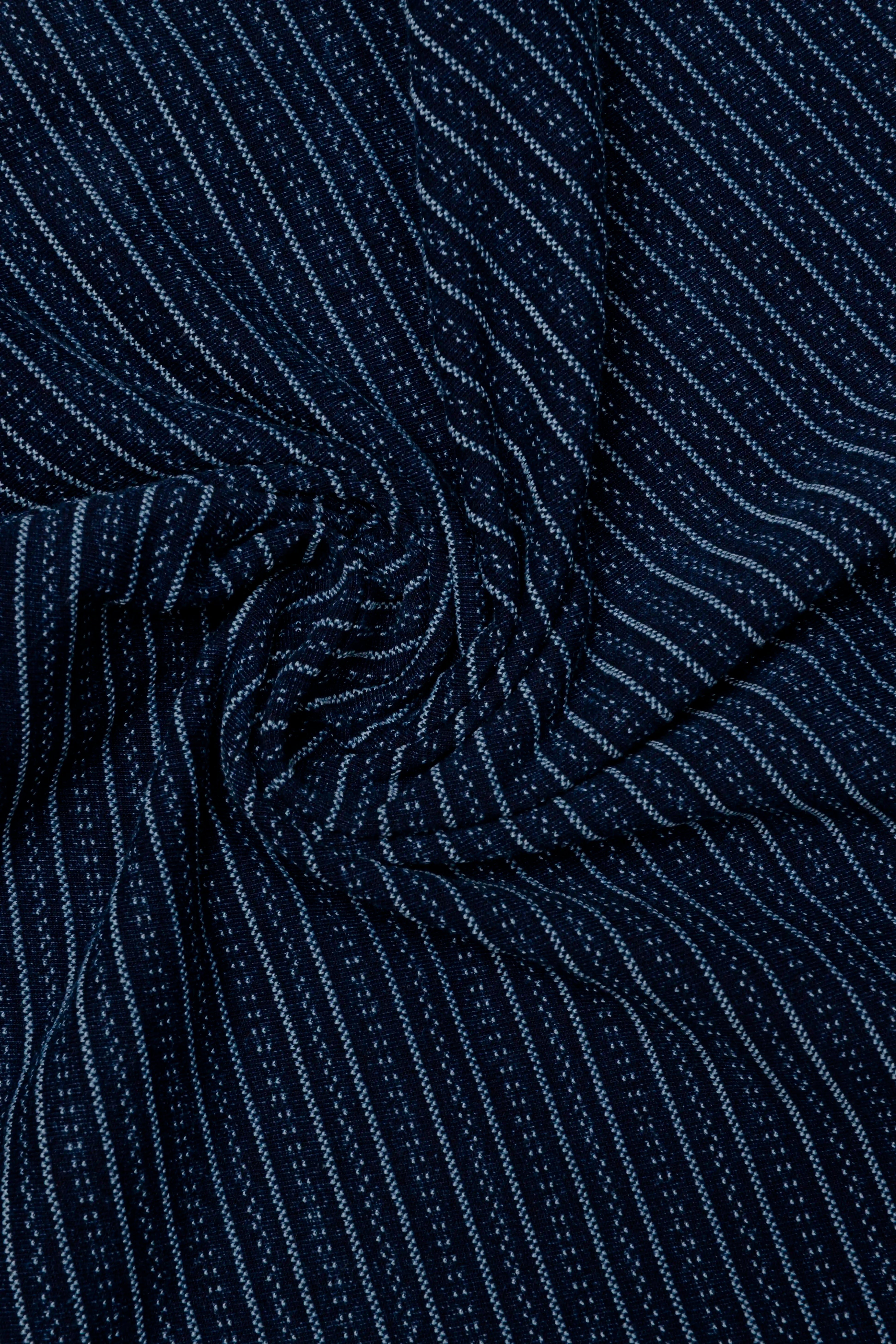 CAMISETA MANGA CORTA COLOR AZUL INDIGO