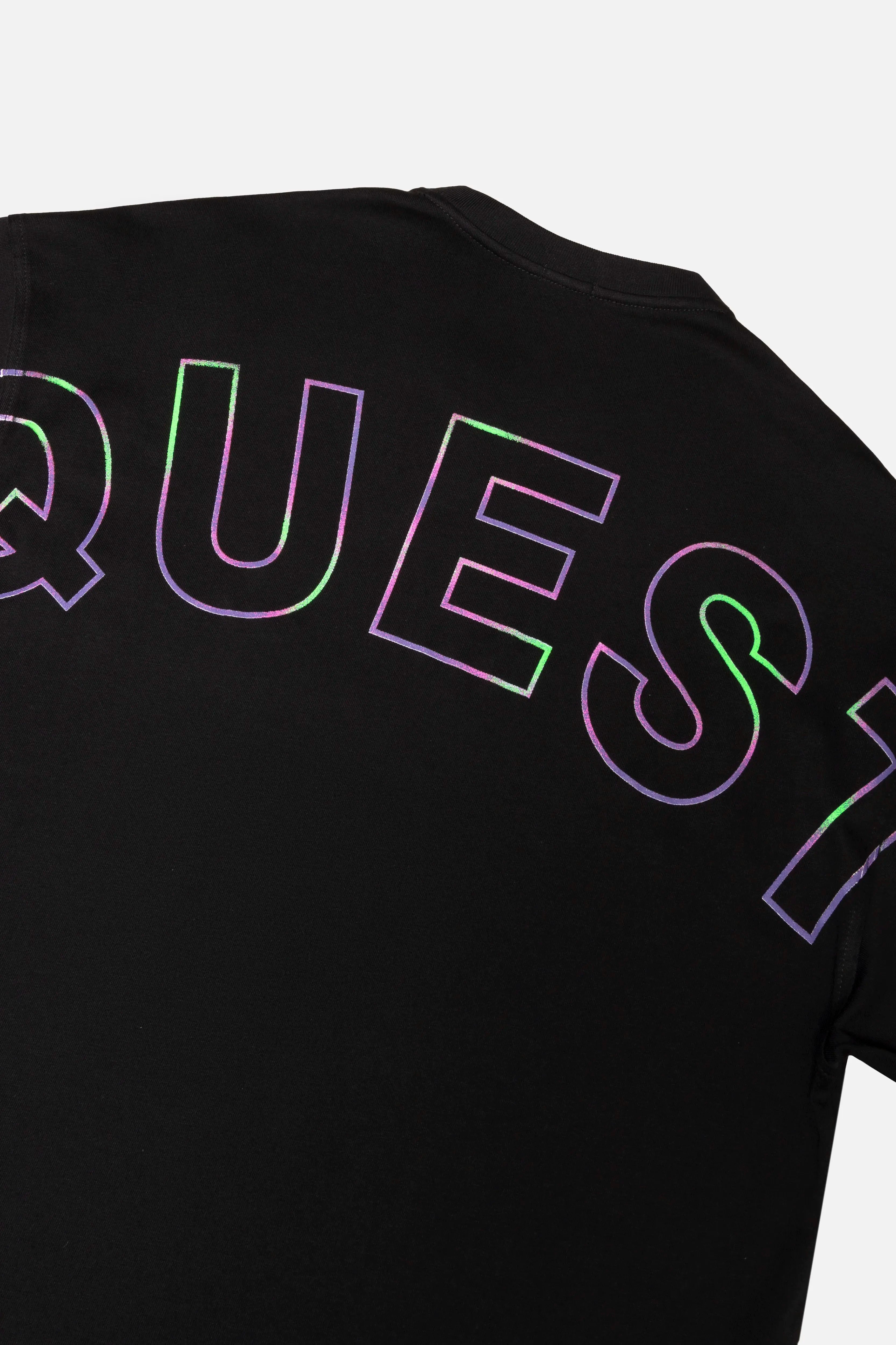 CAMISETA MANGA CORTA COLOR NEGRO