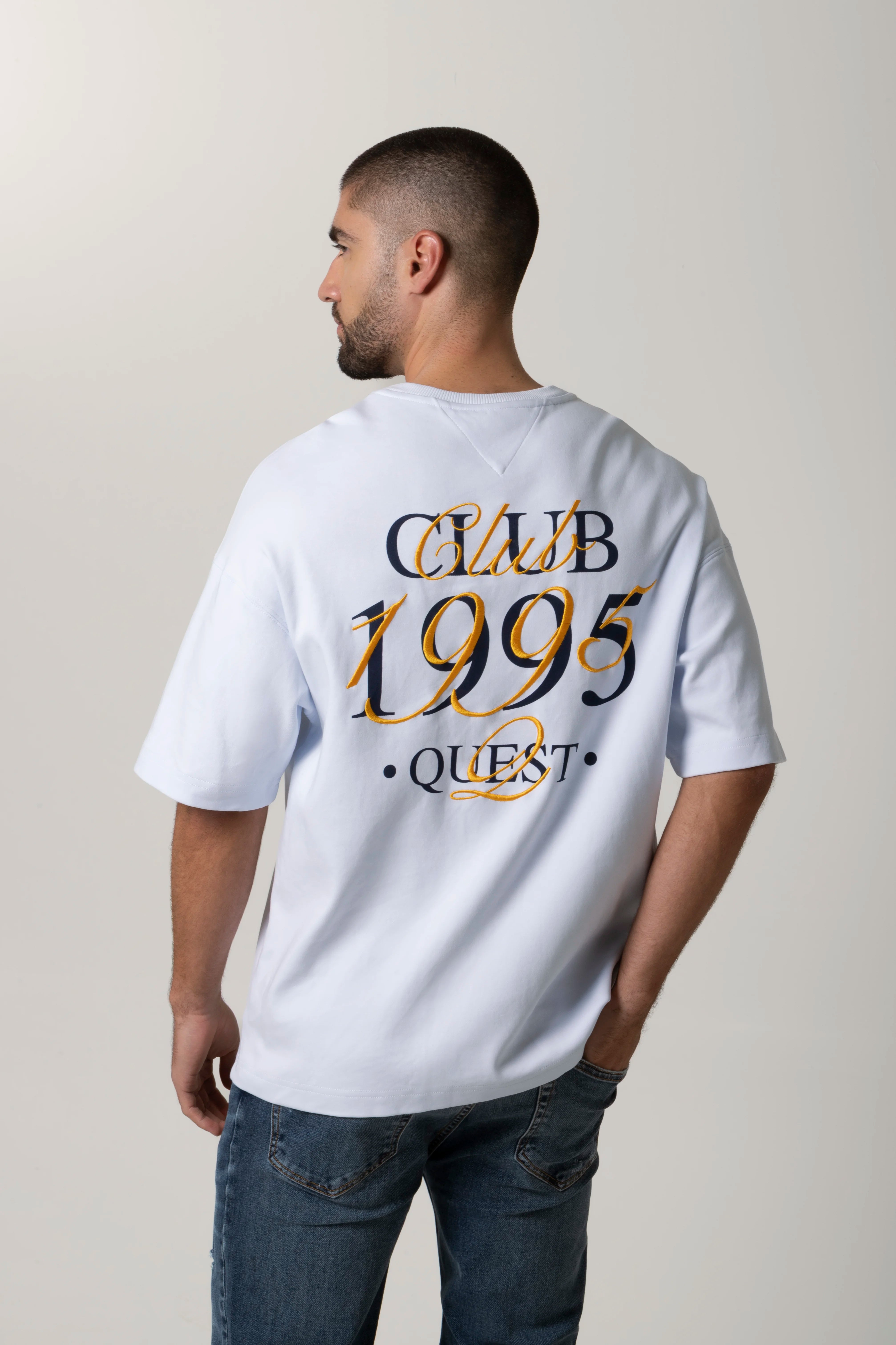 CAMISETA MANGA CORTA COLOR BLANCO OPTICO