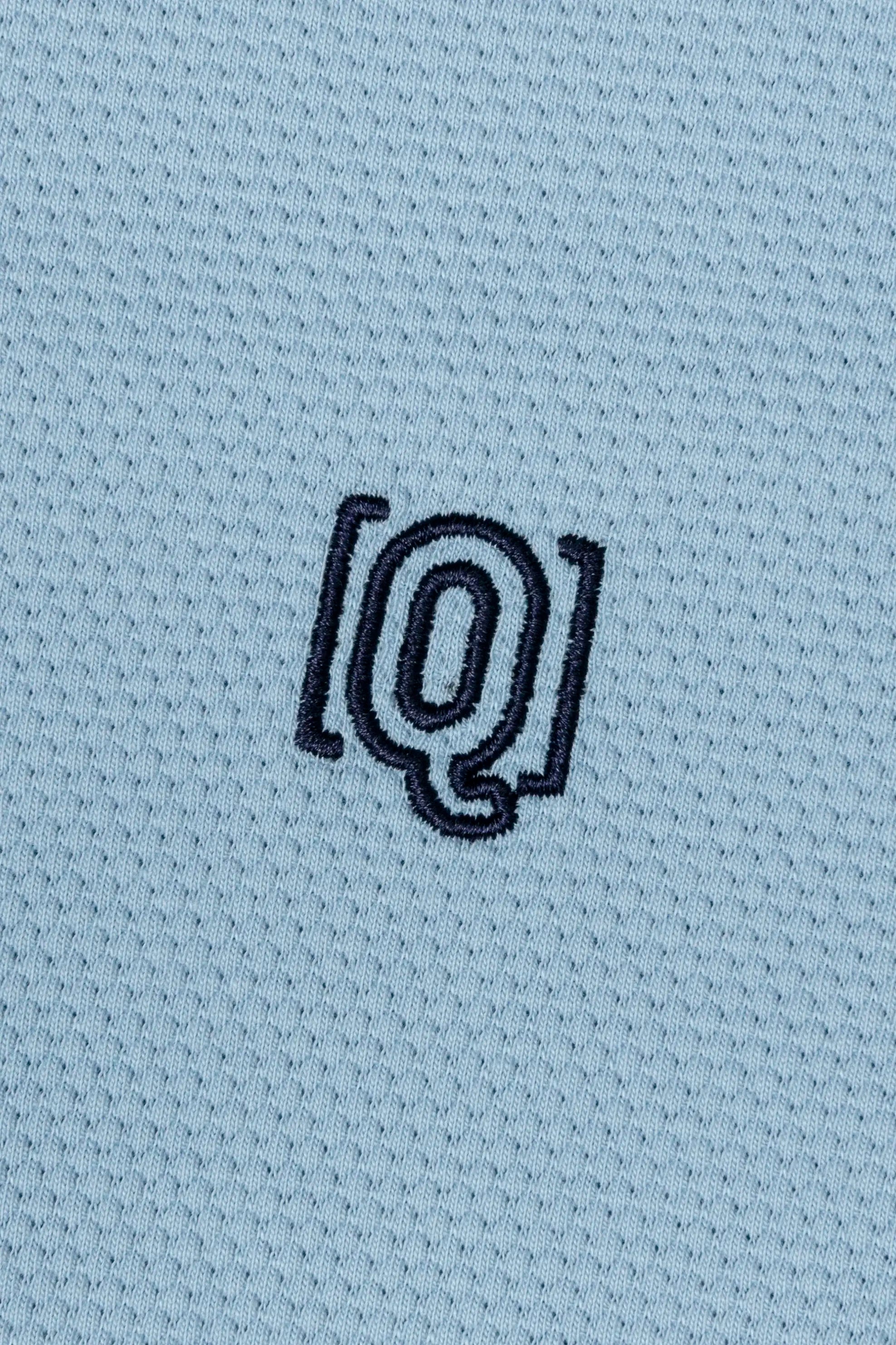 CAMISETA MANGA CORTA COLOR AZUL GLACIAR