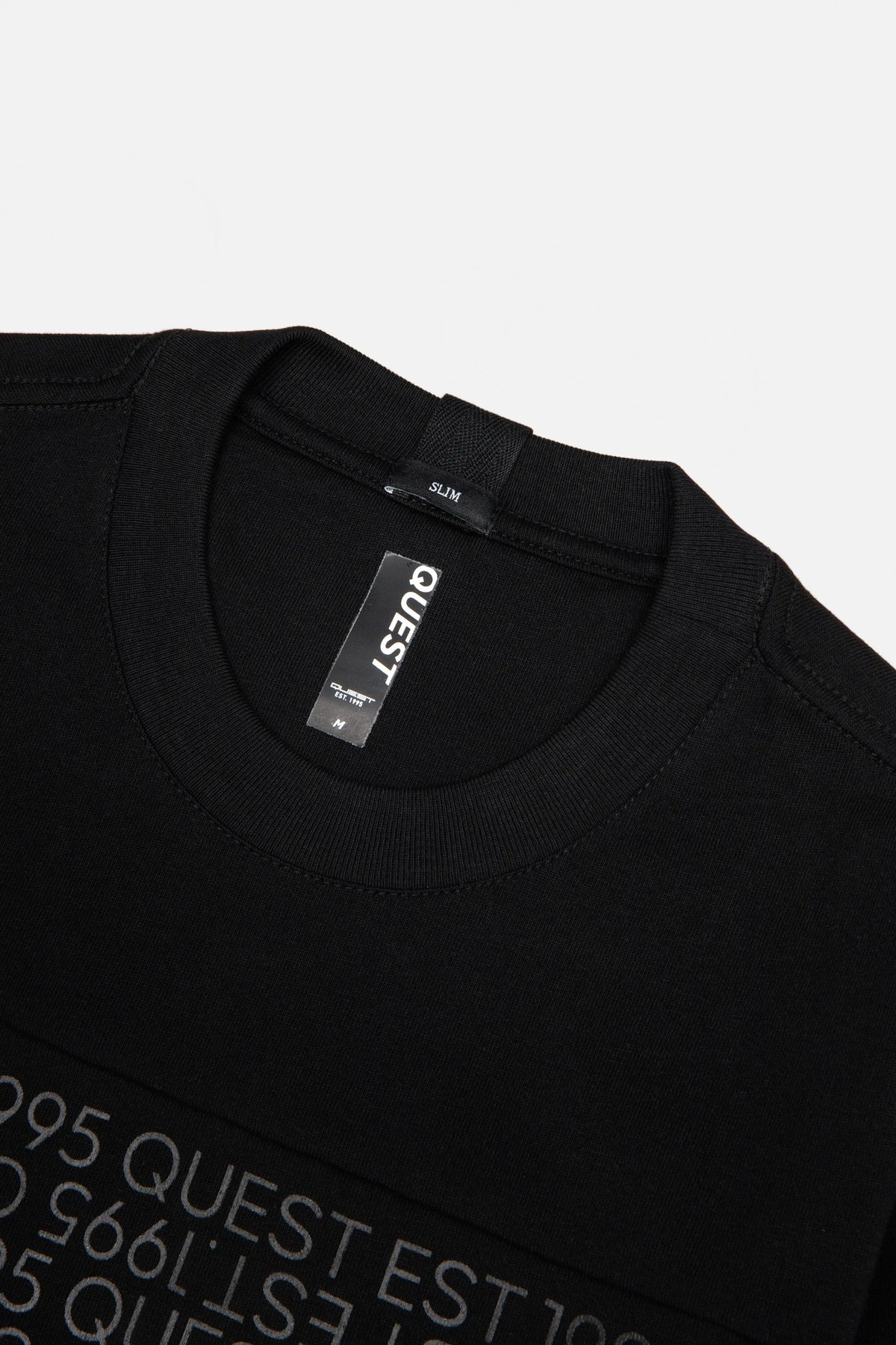 CAMISETA MANGA CORTA COLOR NEGRO