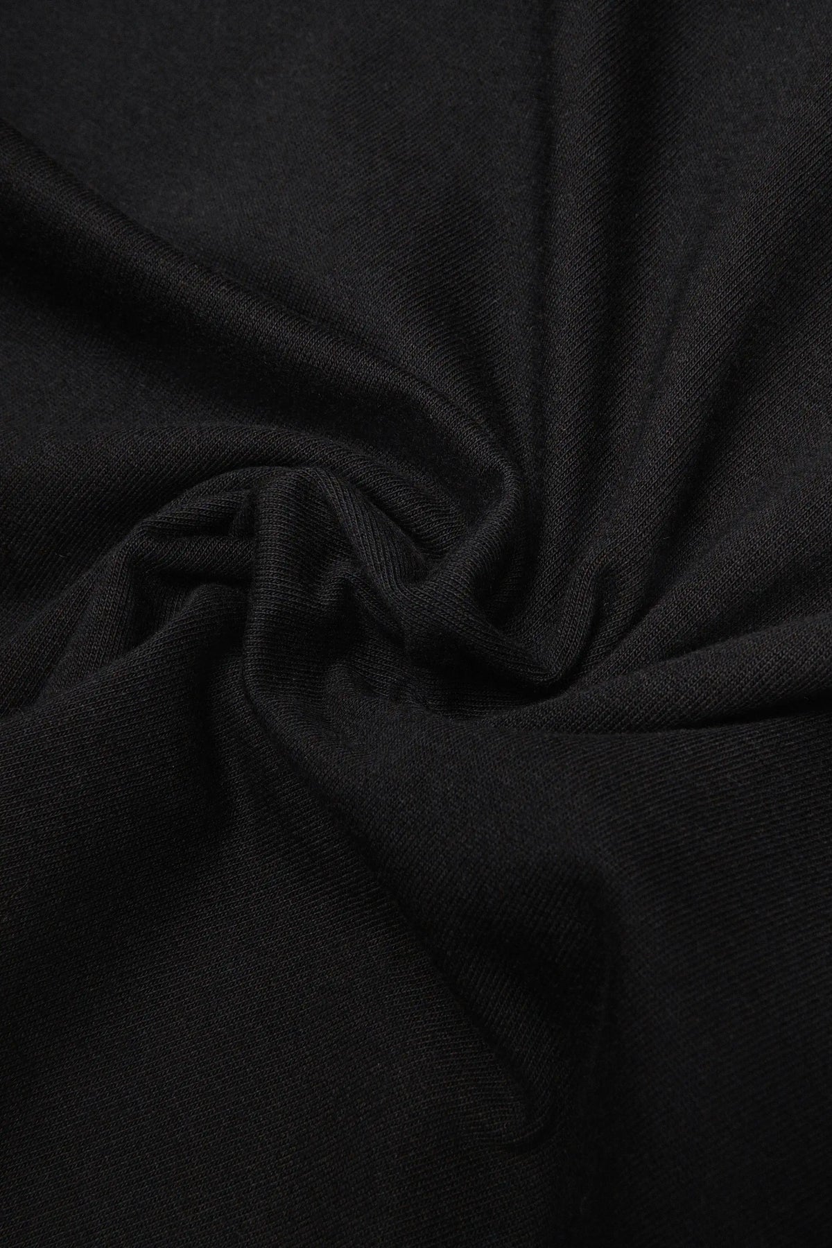 CAMISETA MANGA CORTA COLOR NEGRO