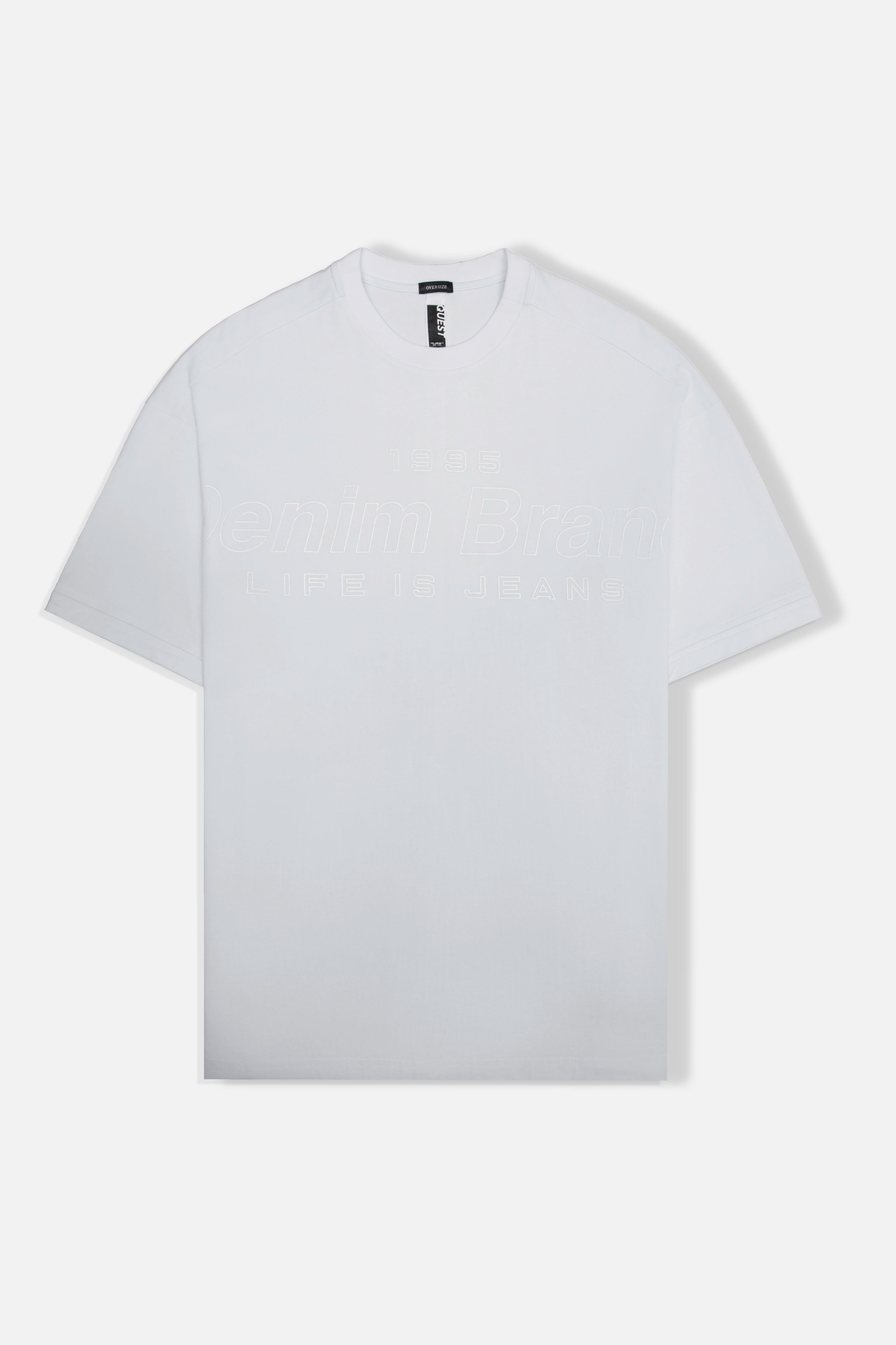 CAMISETA MANGA CORTA COLOR BLANCO OPTICO