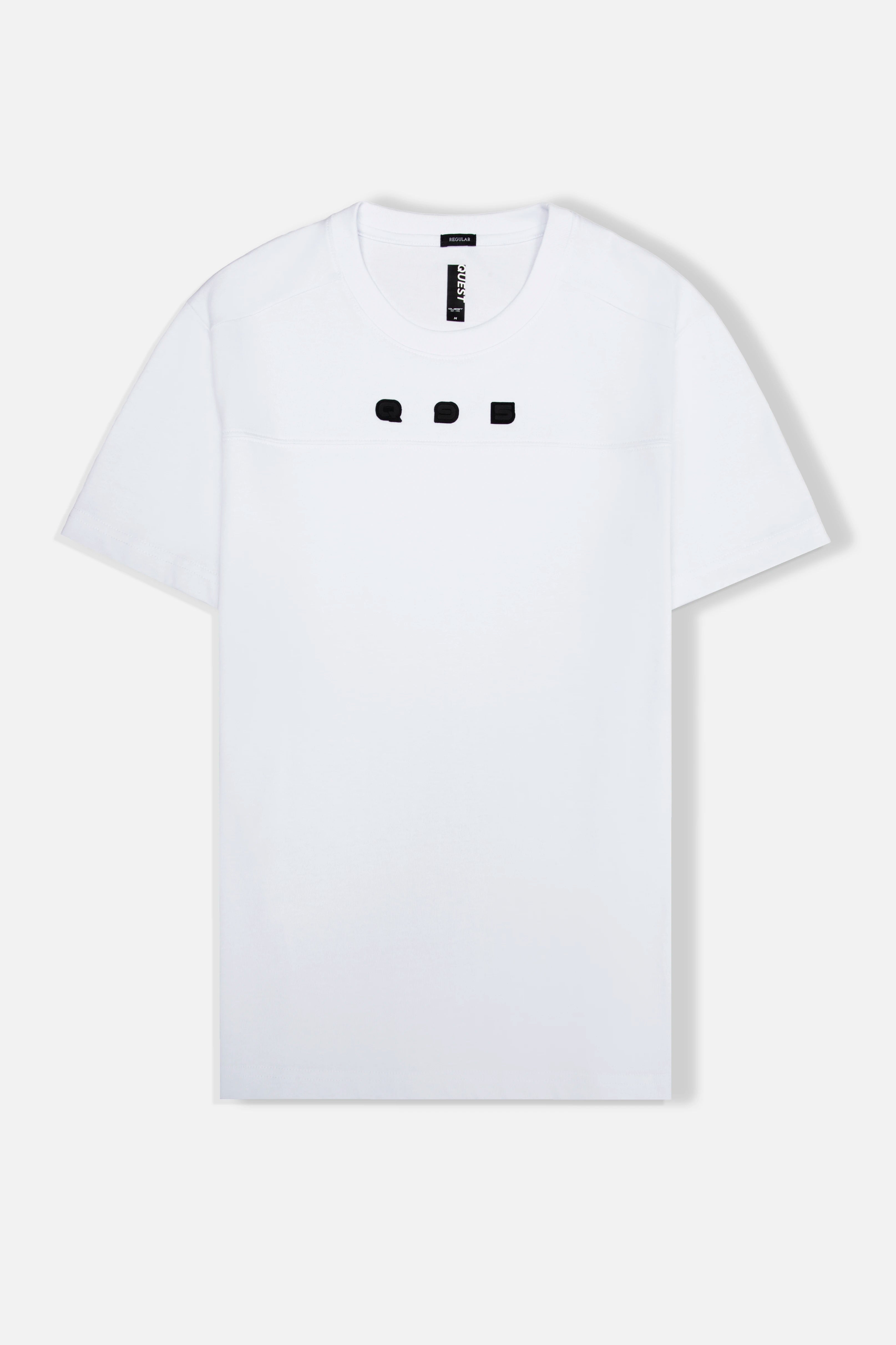 CAMISETA MANGA CORTA COLOR BLANCO OPTICO