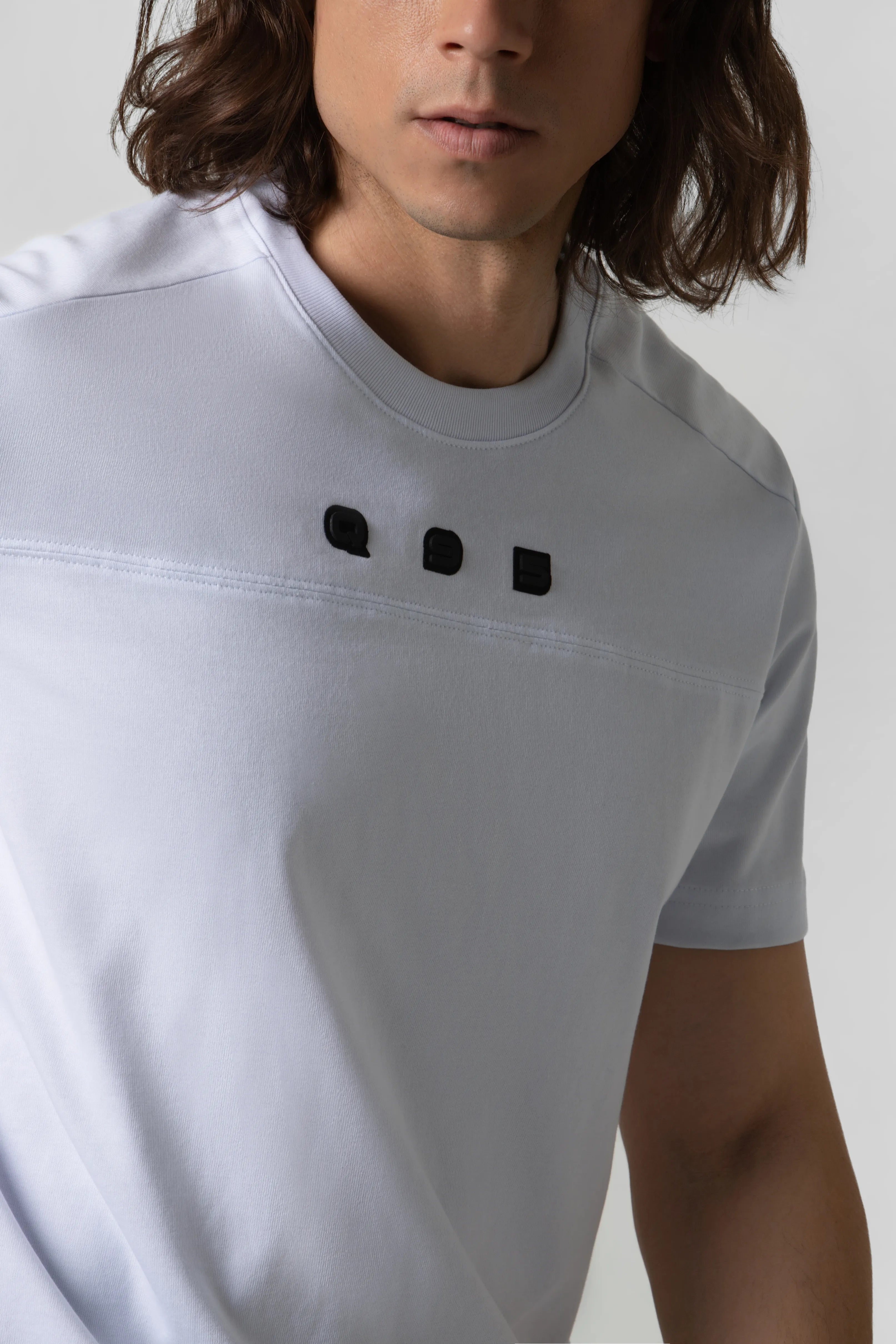 CAMISETA MANGA CORTA COLOR BLANCO OPTICO